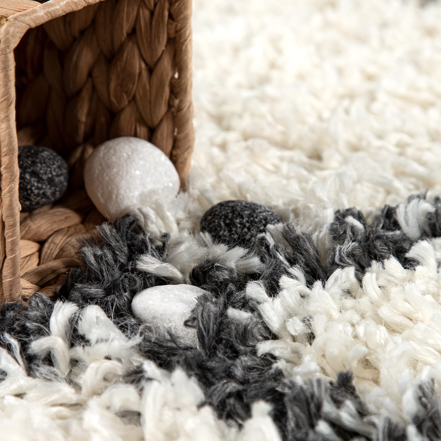 Shaggyteppich Kalmar Creme