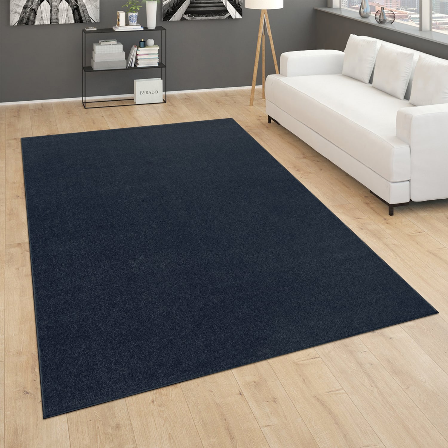 Teppich Porto Navy-Blau