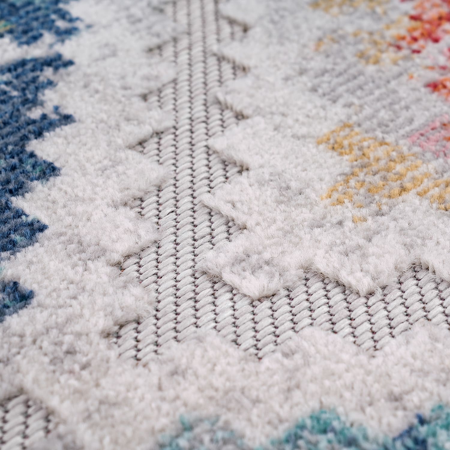 In- & Outdoor-Teppich Fusion Mehrfarbig