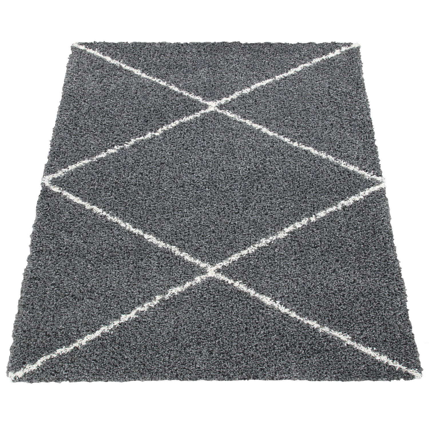 Shaggyteppich Kalmar Anthrazit