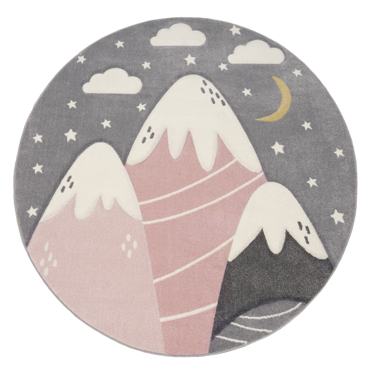 Kinder-Teppich Cosmo Grau