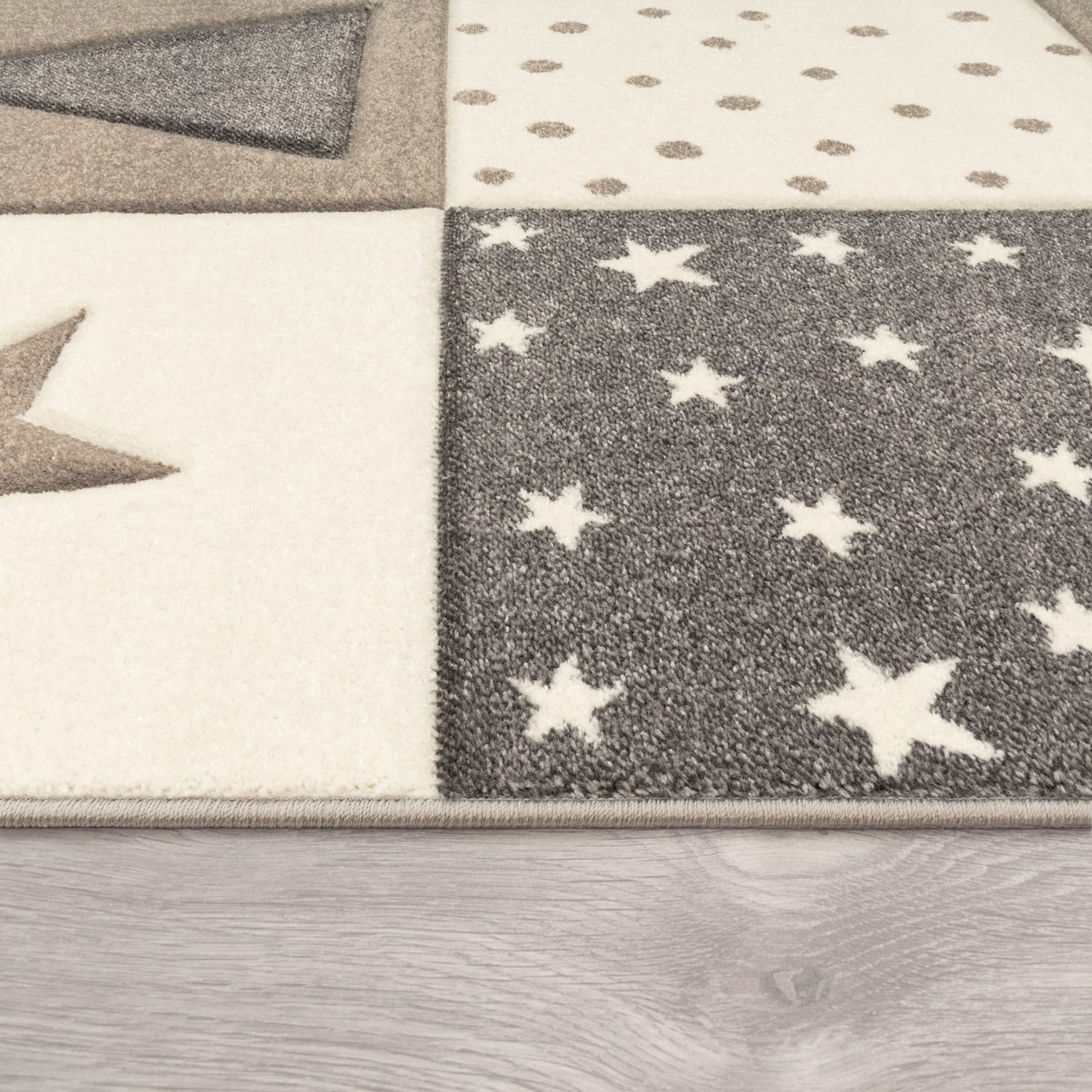 Kinder-Teppich Cosmo Beige