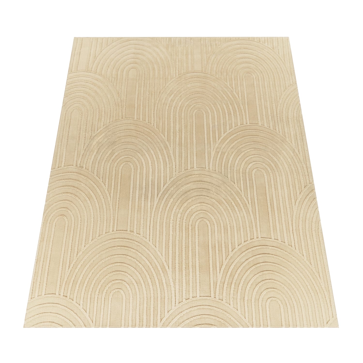 Fell-Teppich Lelystad Beige