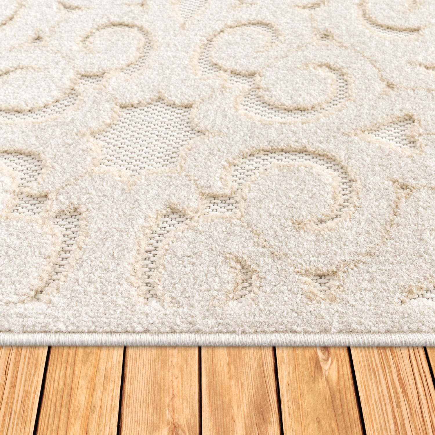 In- & Outdoor-Teppich Cotton Creme