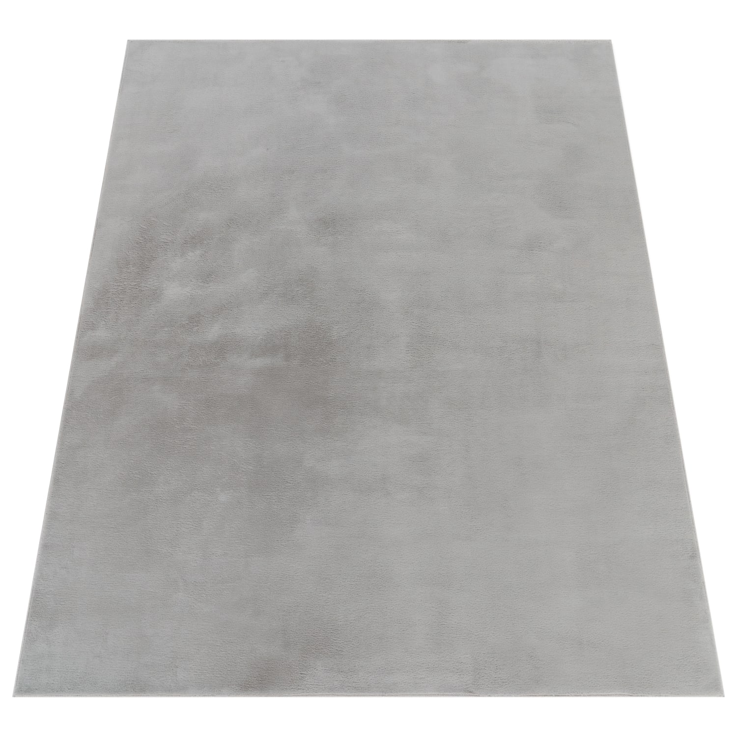 Flauschteppich Soft Grau