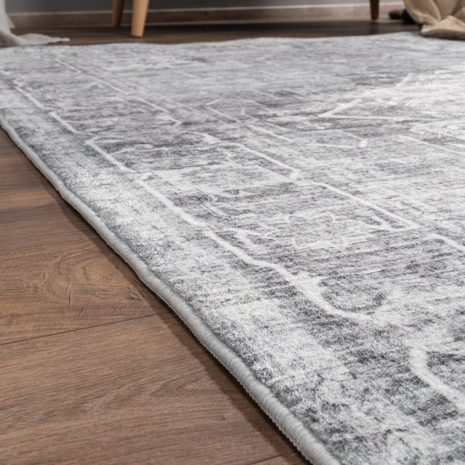 Teppich waschbar Cambridge Grau