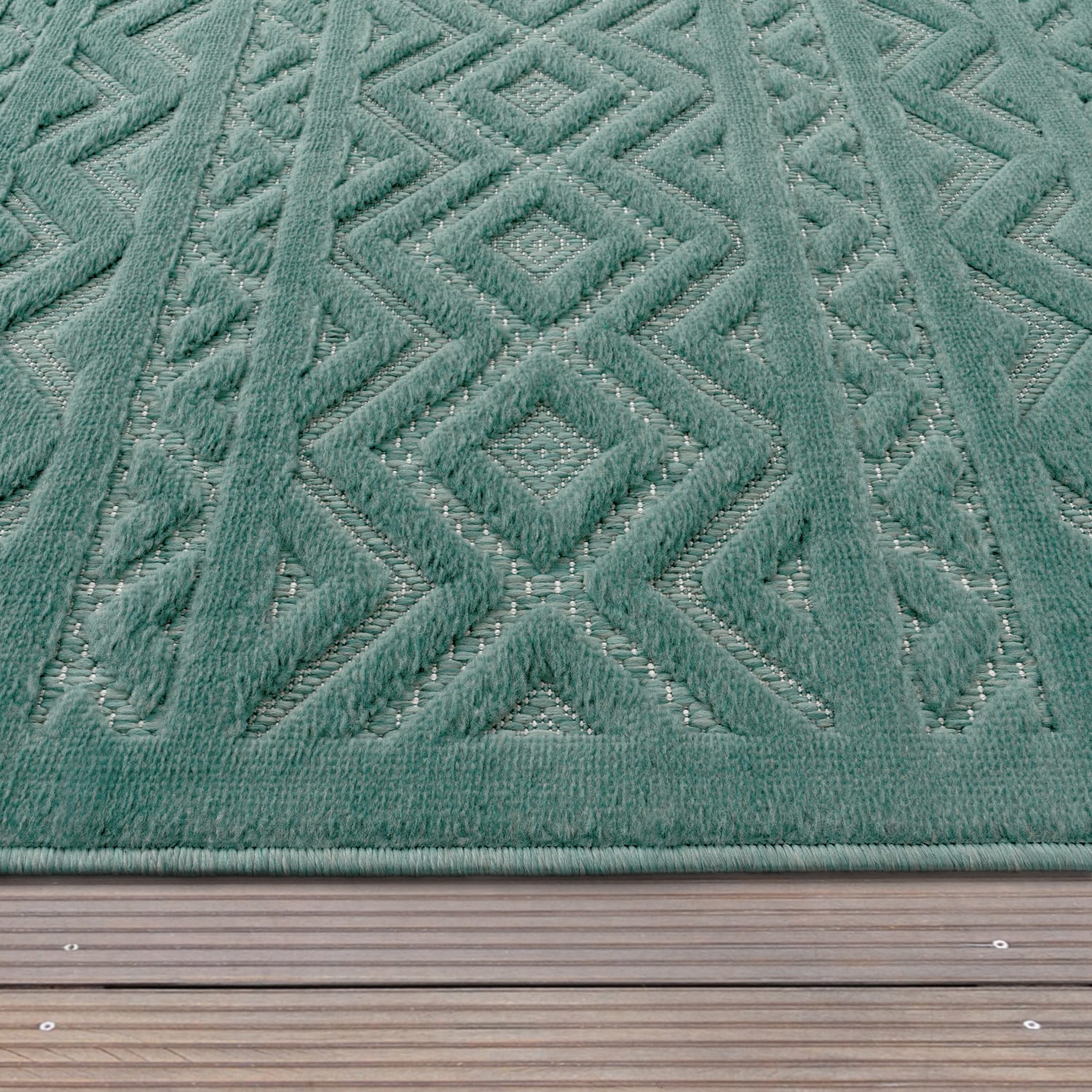 In- & Outdoor-Teppich Livorno Türkis