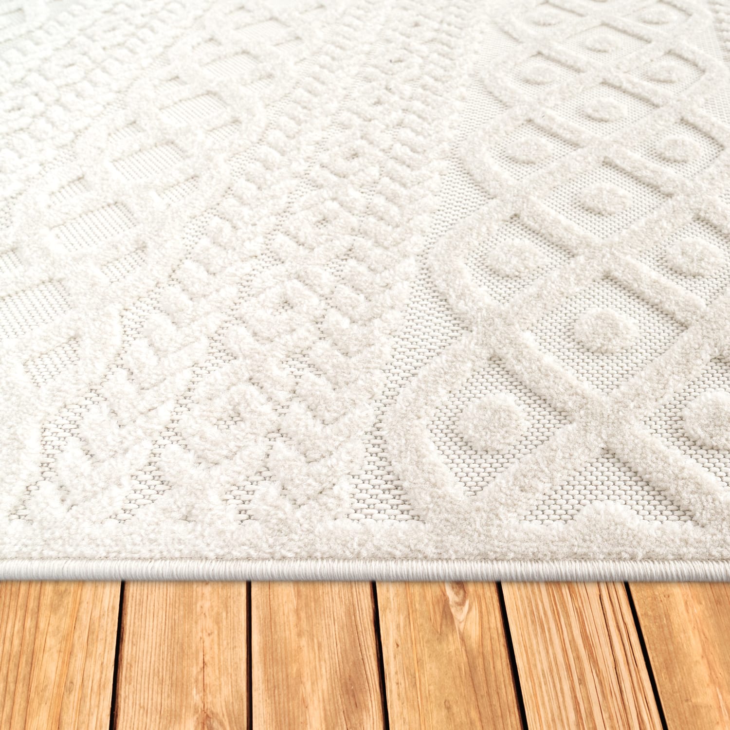 In- & Outdoor-Teppich Cotton Creme