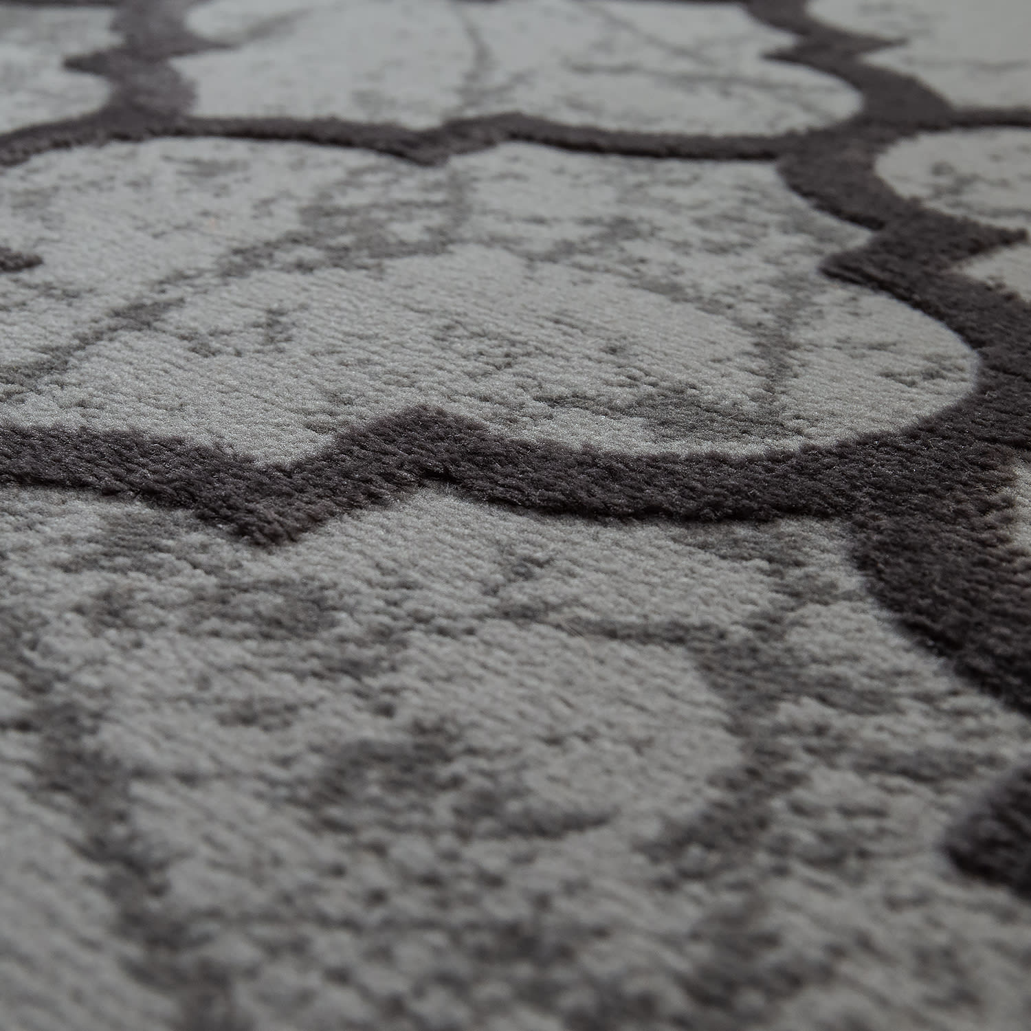 Teppich Style Grau