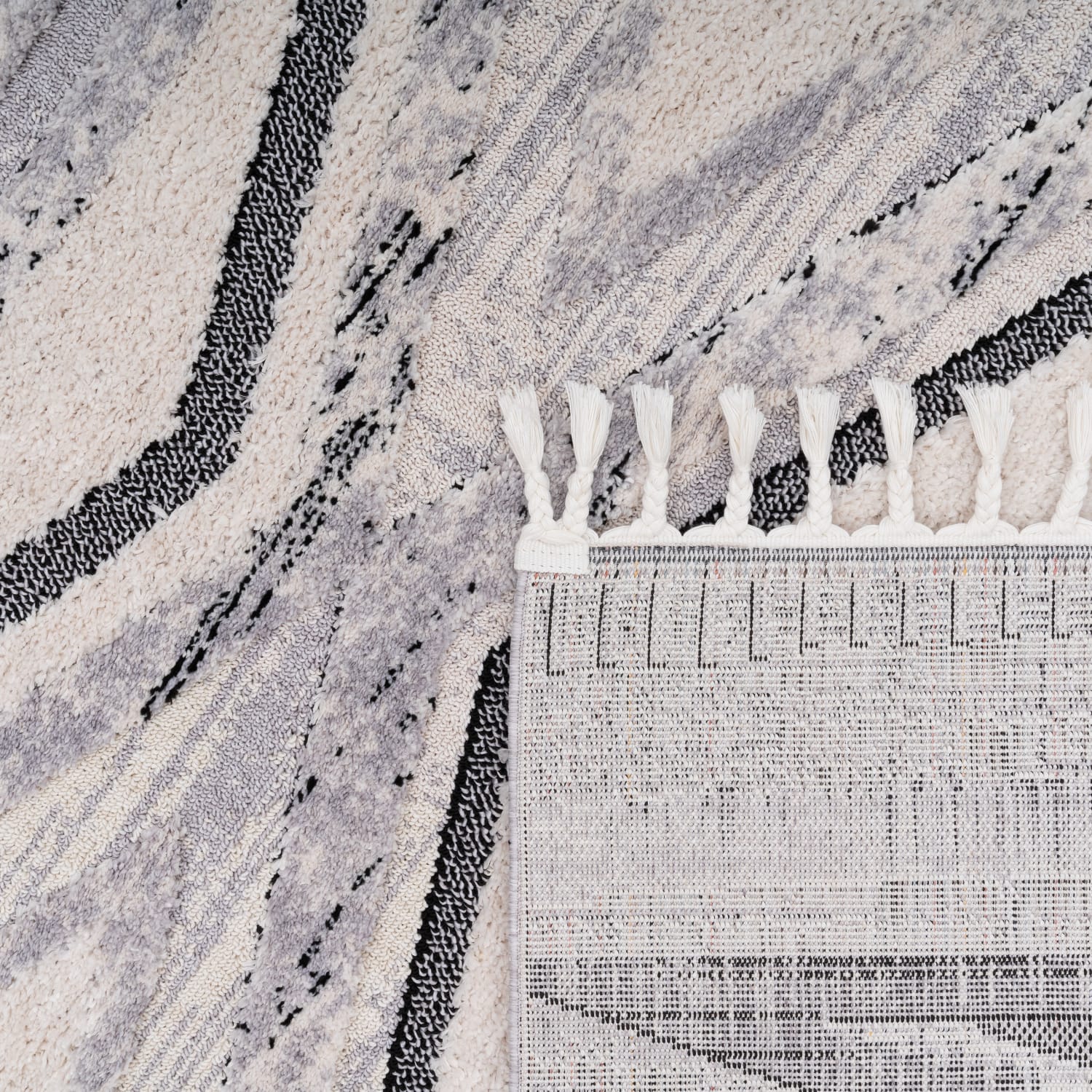 Teppich Epperson Grau