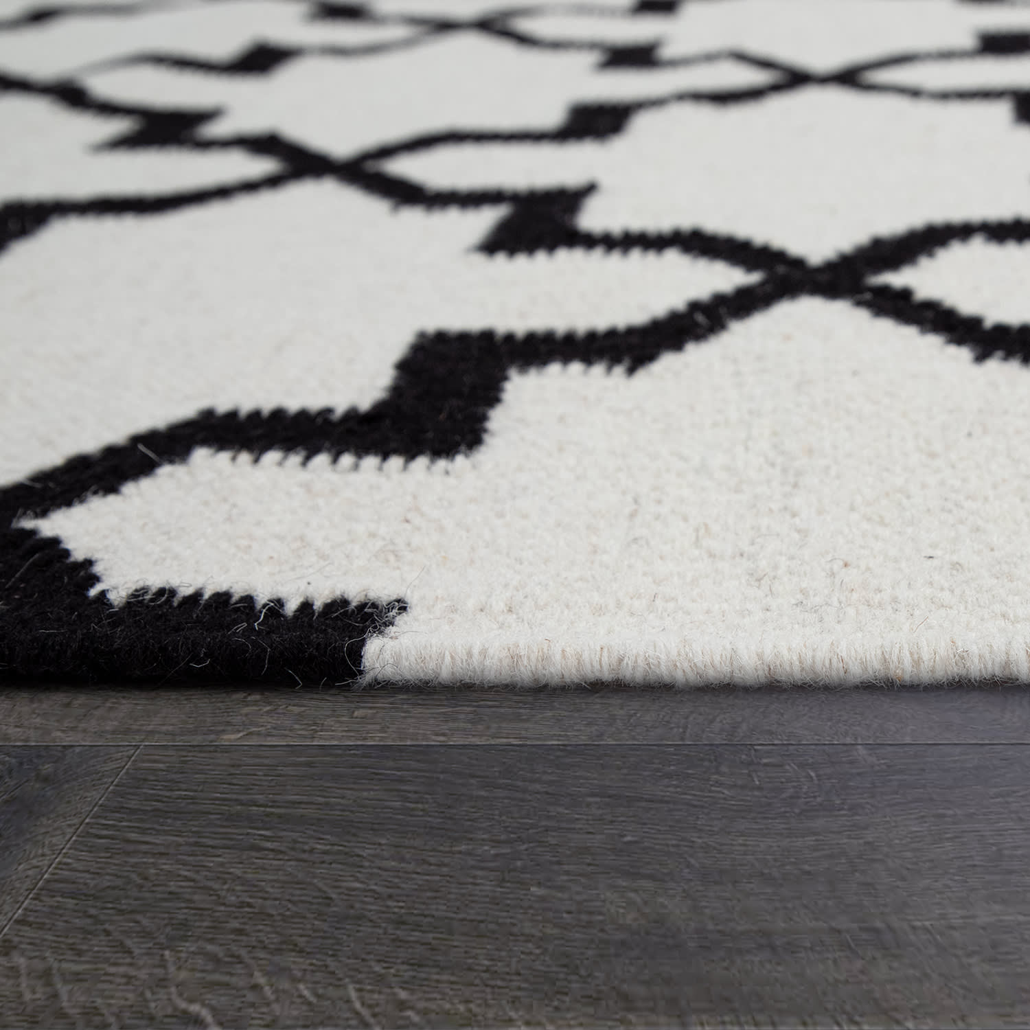 Wollteppich Kenitra Weiß