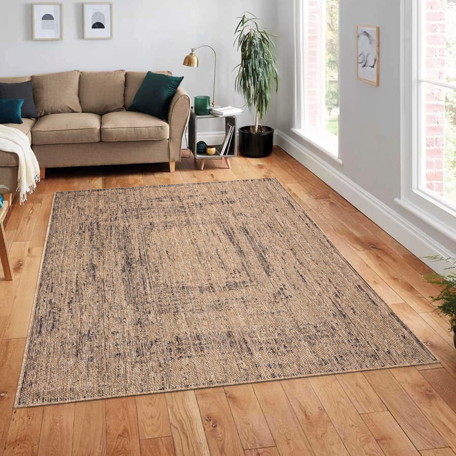In- & outdoor-teppich Aachen | Beige | 120x160 cm