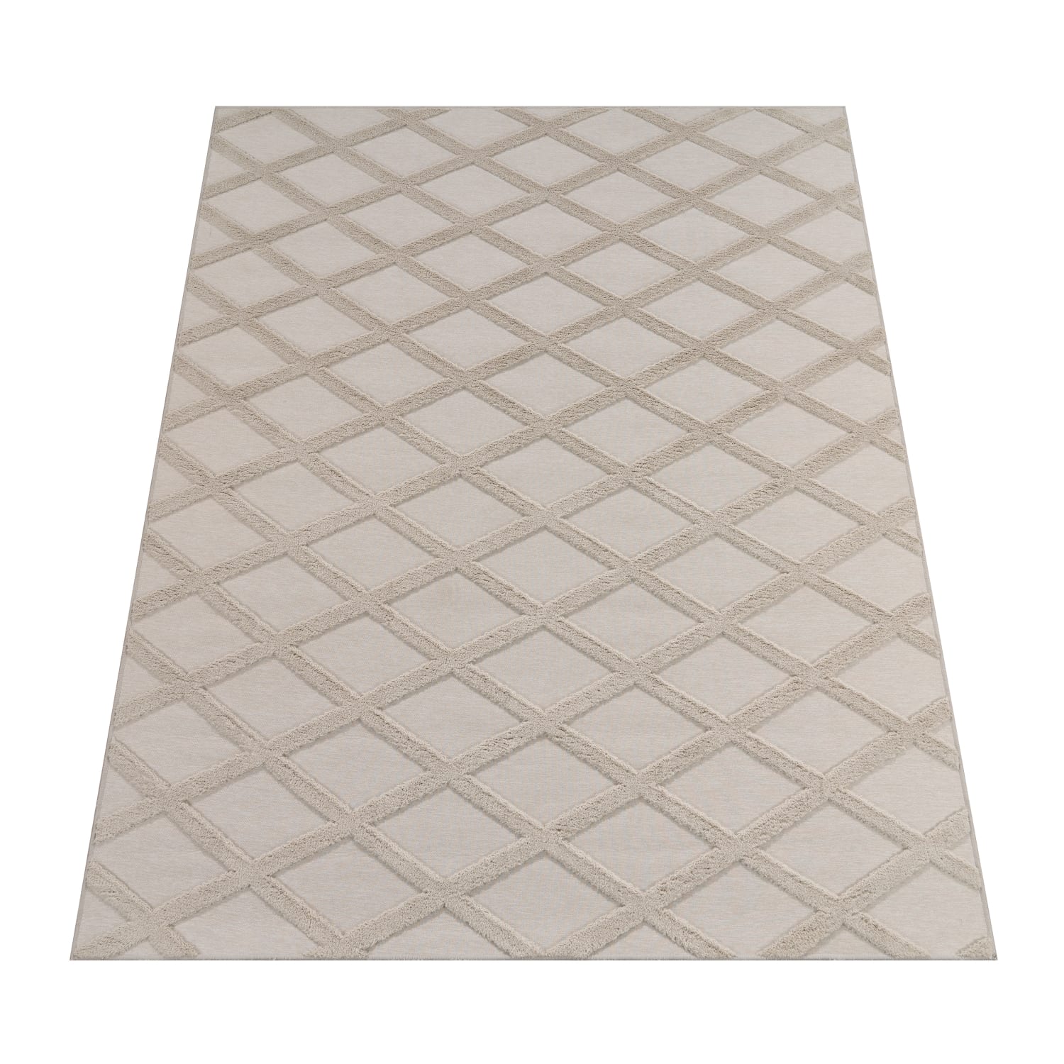 Teppich waschbar Utrecht Creme