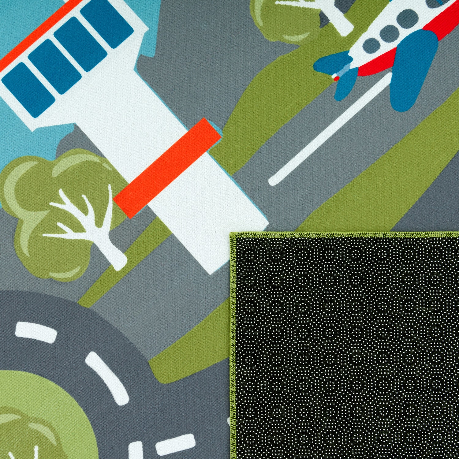 Kinder-Teppich Bino Grün