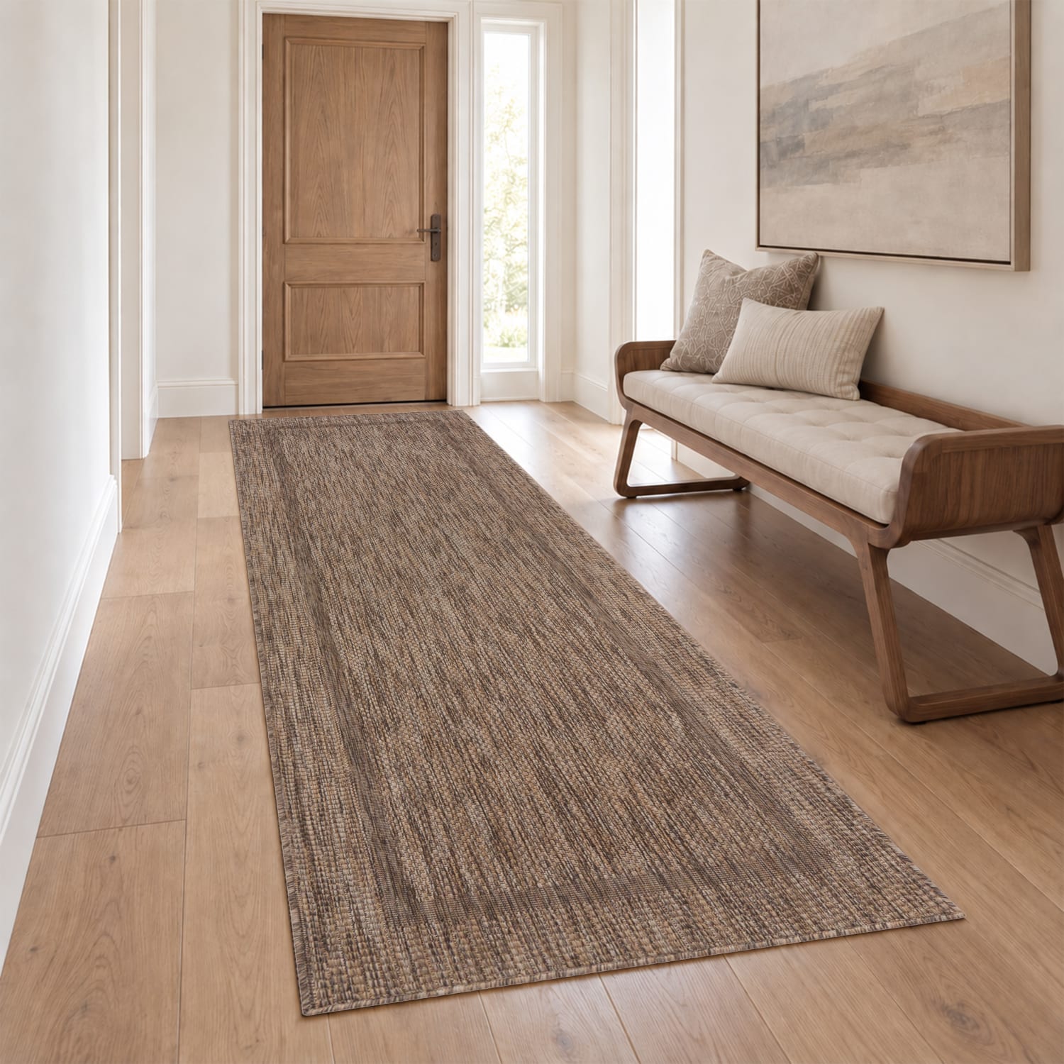 In- & Outdoor-Teppich Roma Braun