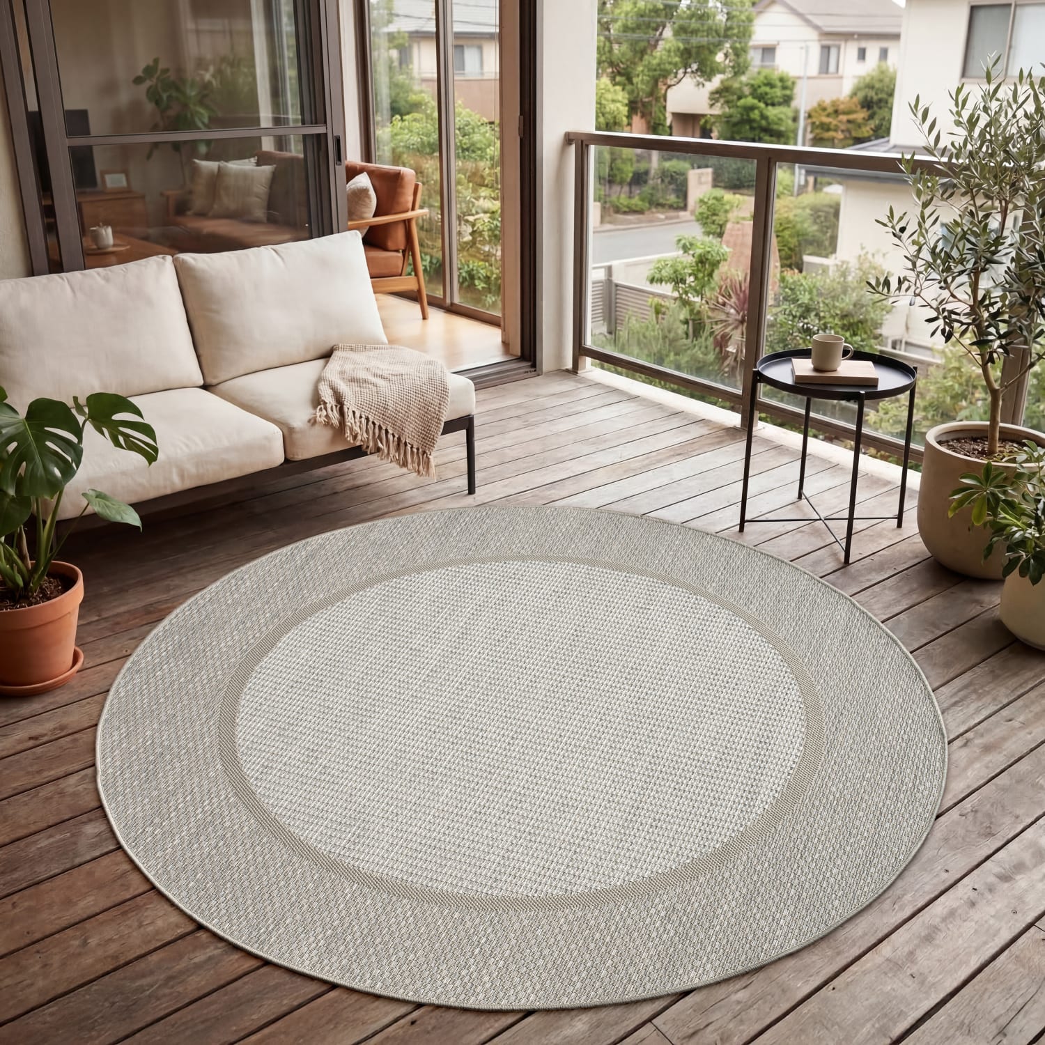 In- & Outdoor-Teppich Vermont Beige