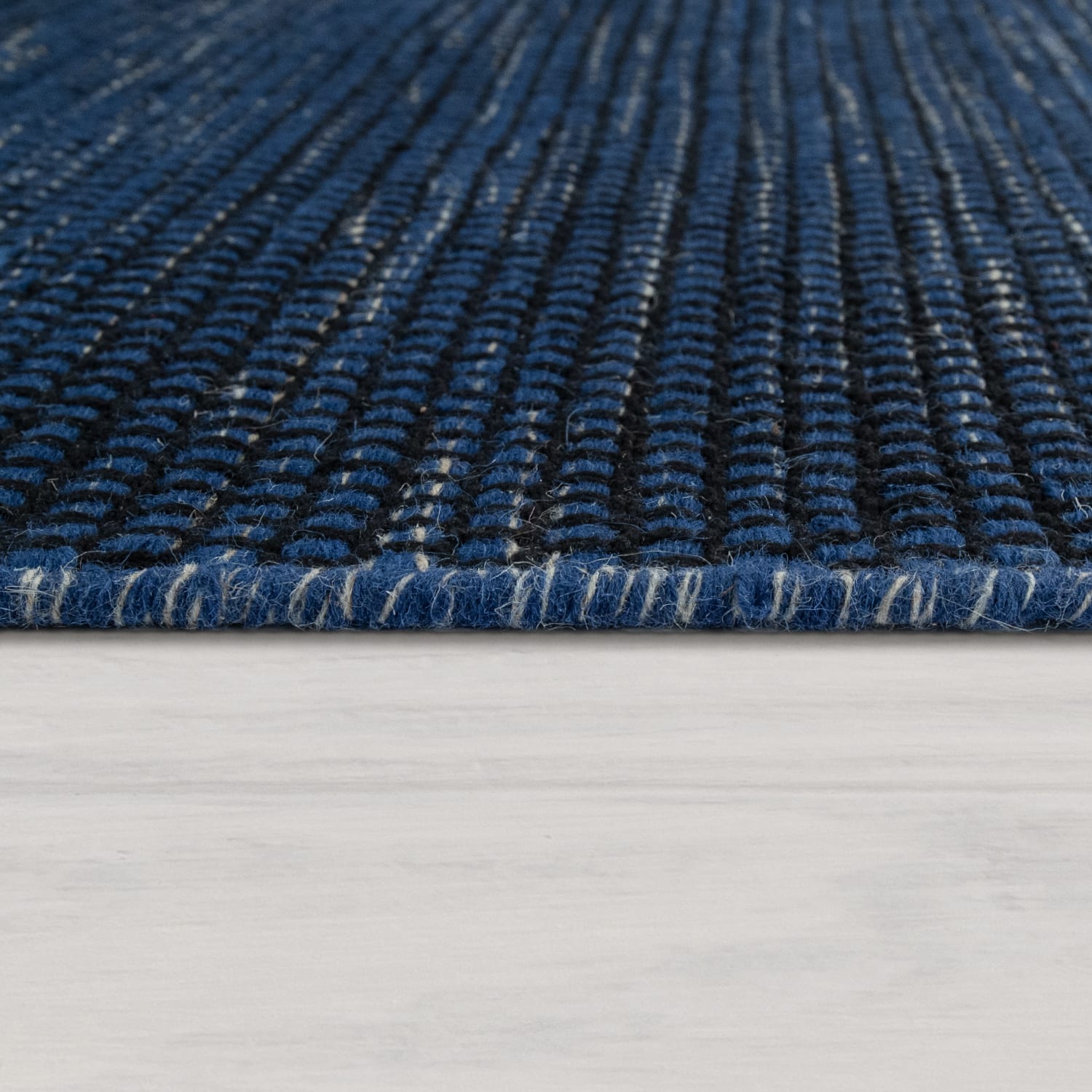 Wollteppich Kasko Blau