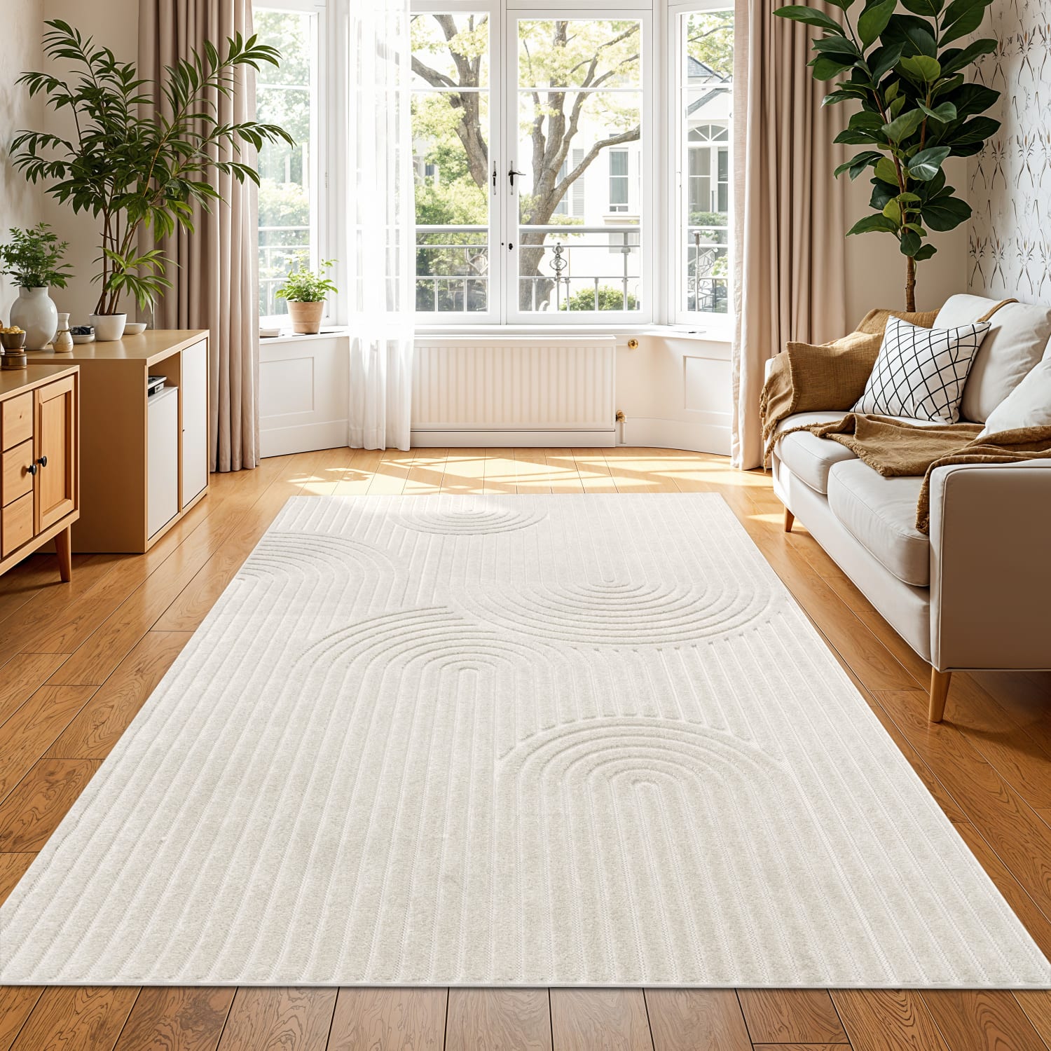 In- & Outdoor-Teppich Cotton Creme