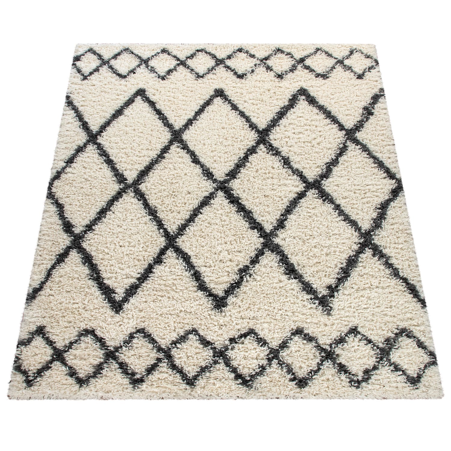 Shaggyteppich Kalmar Creme