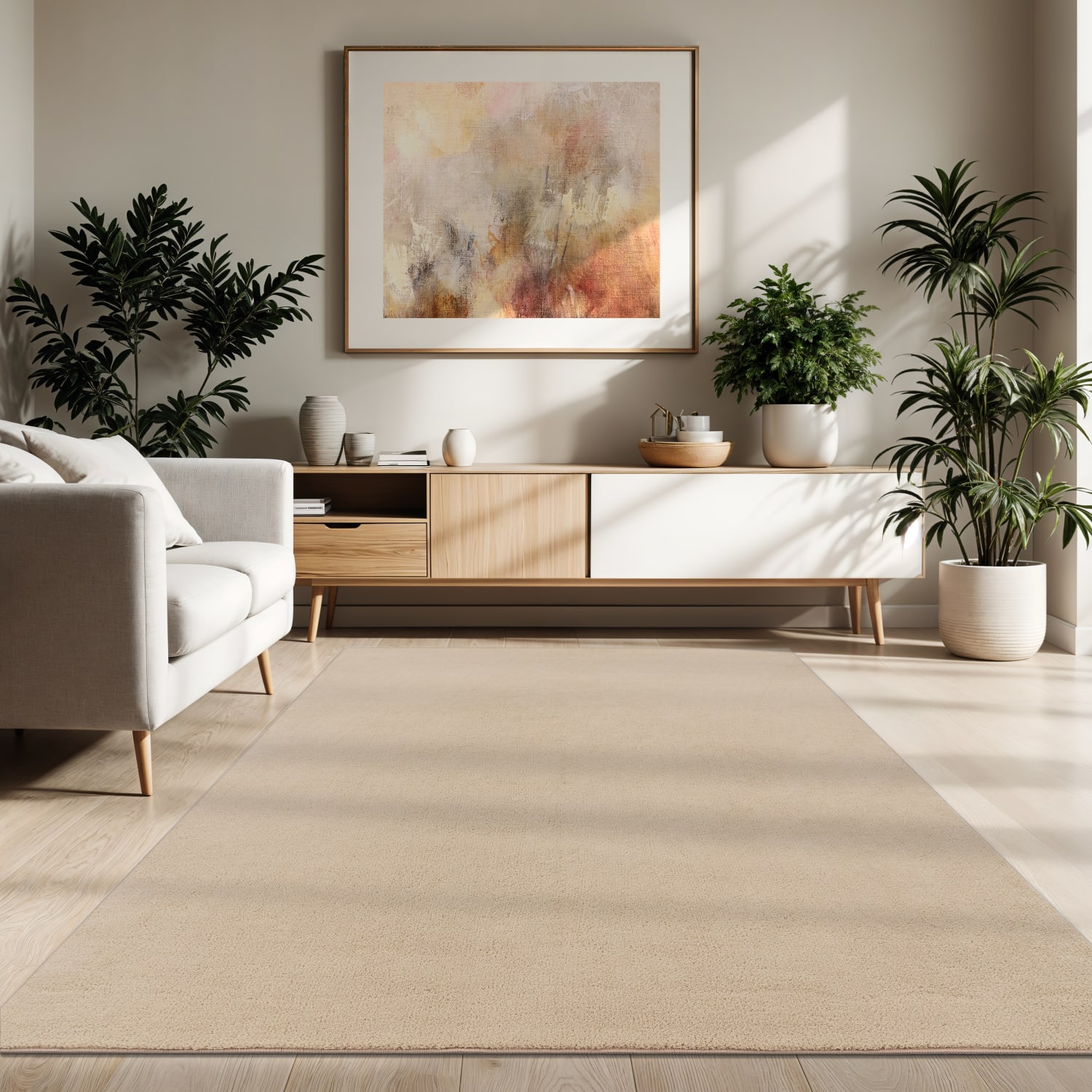 Teppich Cadiz Dunkel-Beige