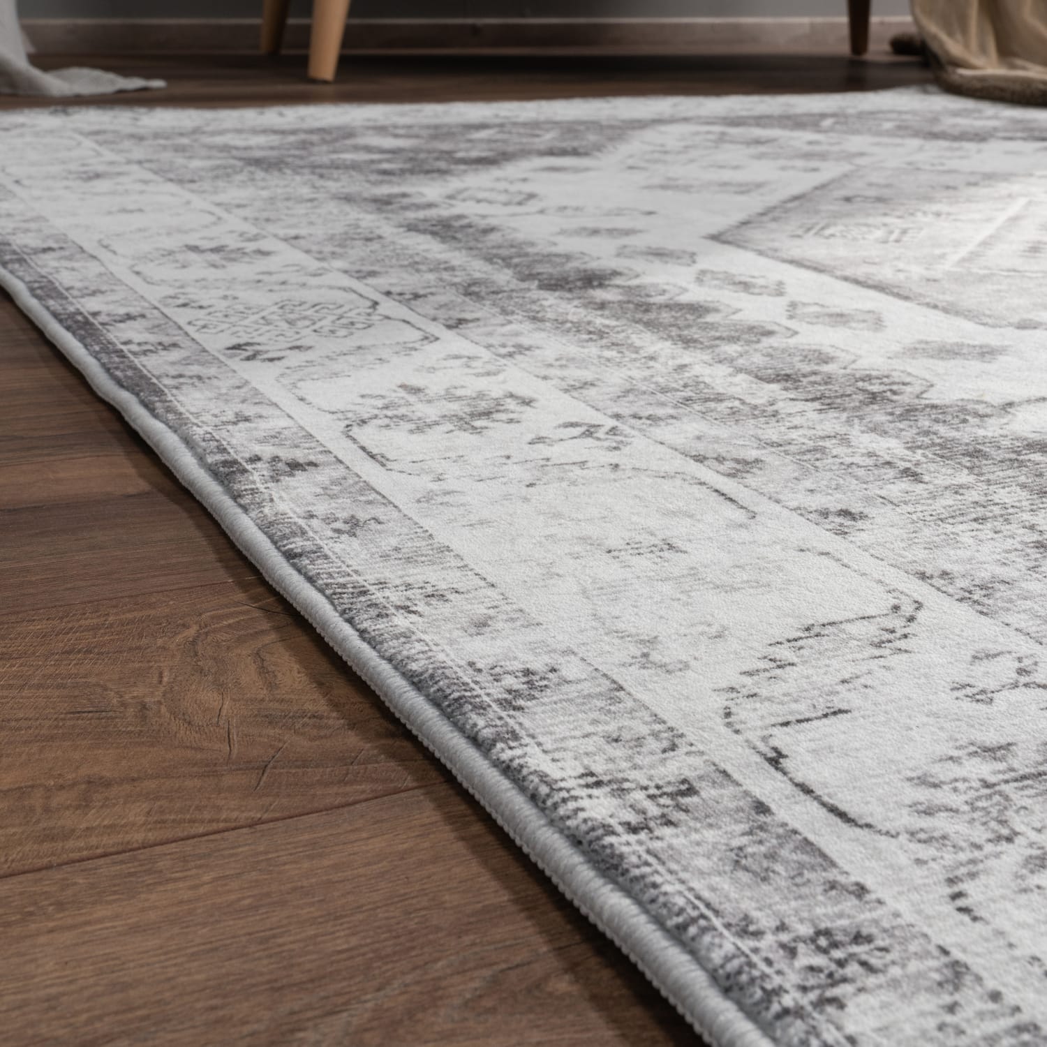 Teppich waschbar Cambridge Grau