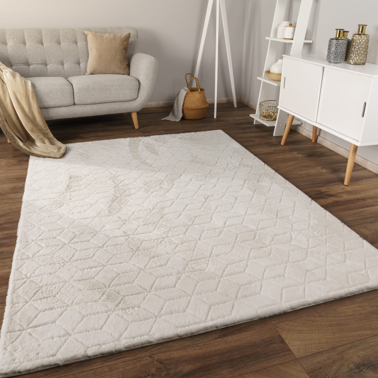 Fell-Teppich Arnheim Creme