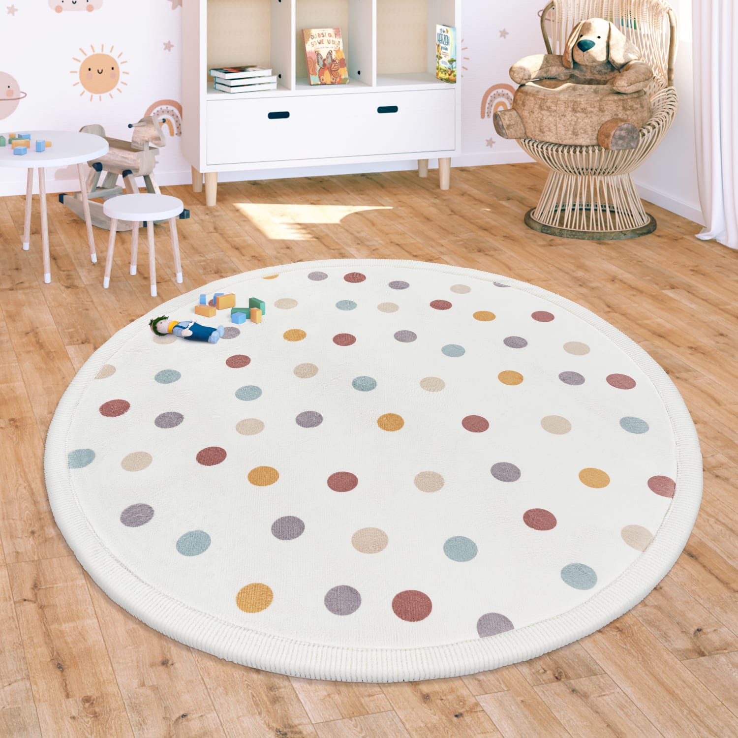 Kinderteppich waschbar Emilia