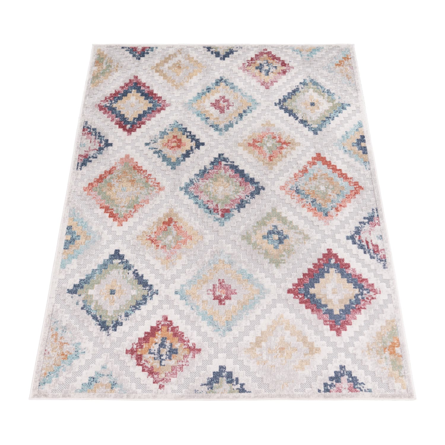 In- & Outdoor-Teppich Fusion Mehrfarbig