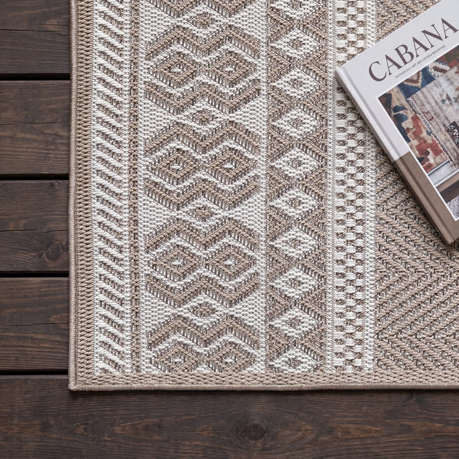 In- & Outdoor-Teppich Vermont Beige
