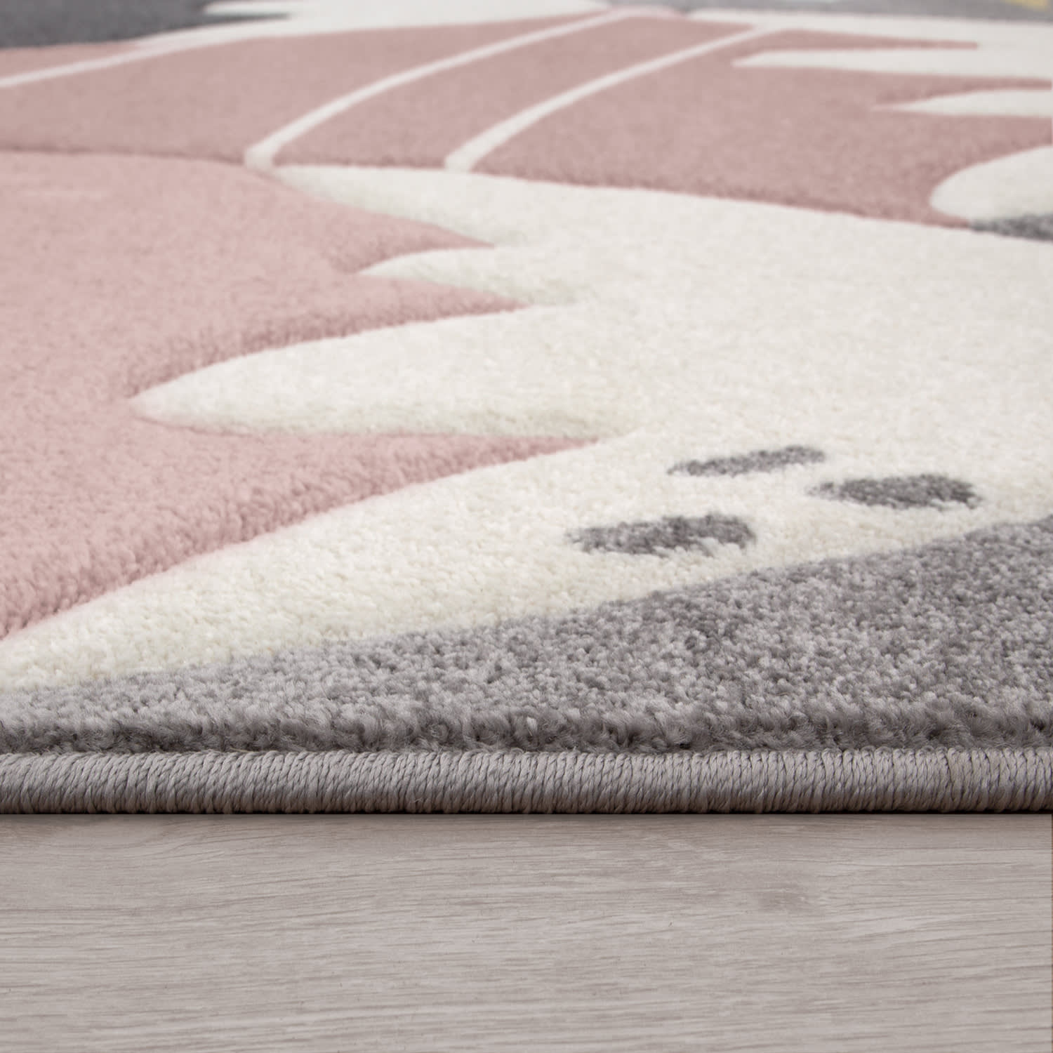 Kinder-Teppich Cosmo Grau