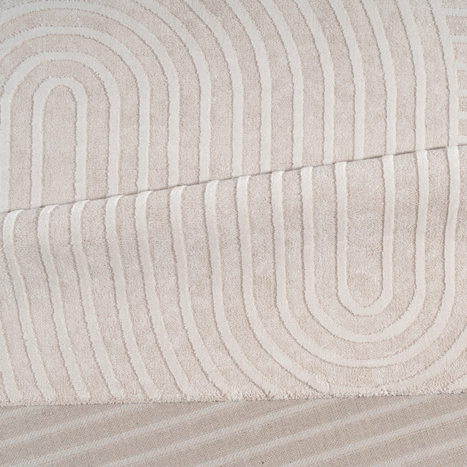 Moderner-Teppich Santorini Creme