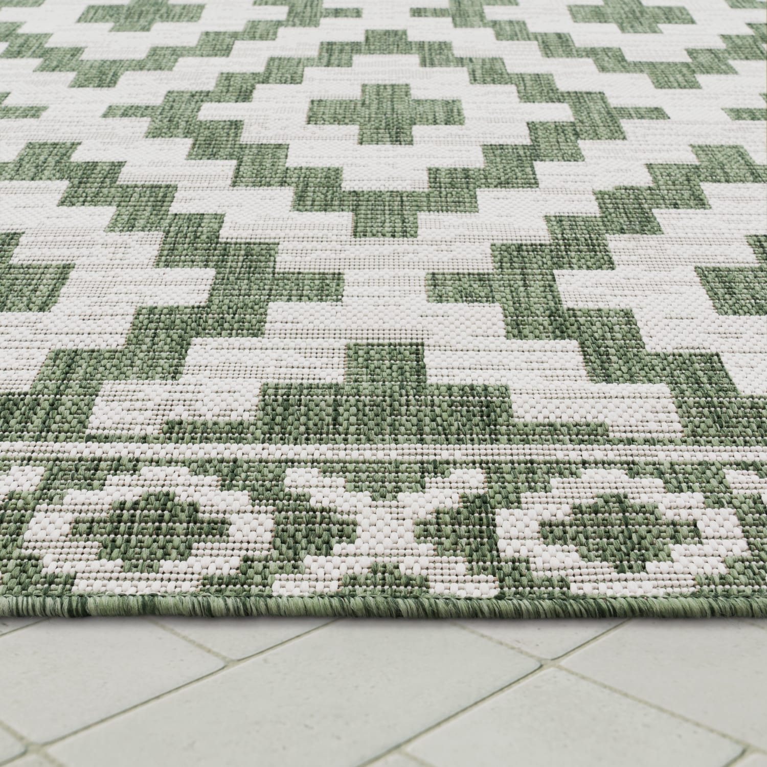 In- & Outdoor-Teppich Modena Grün