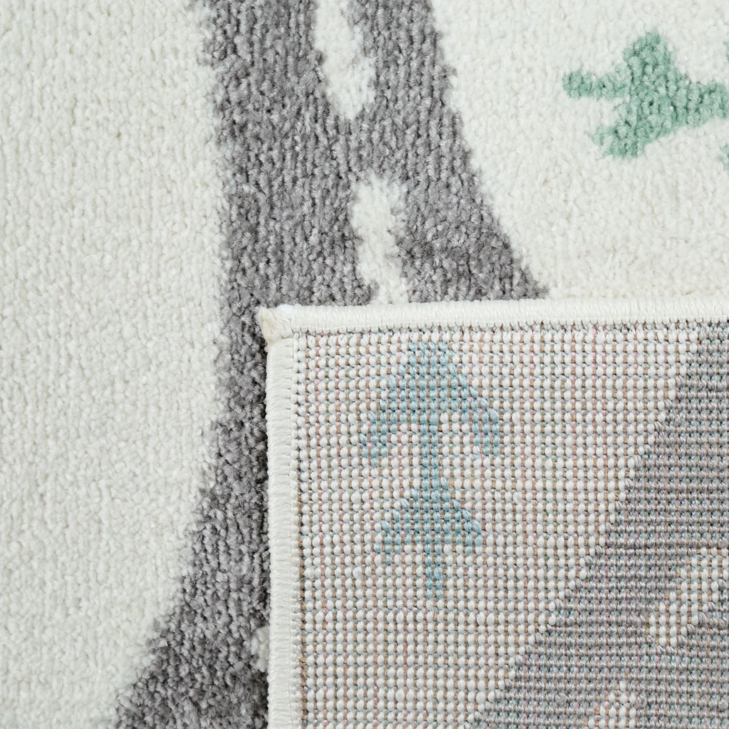 Kinder-Teppich Nino Creme