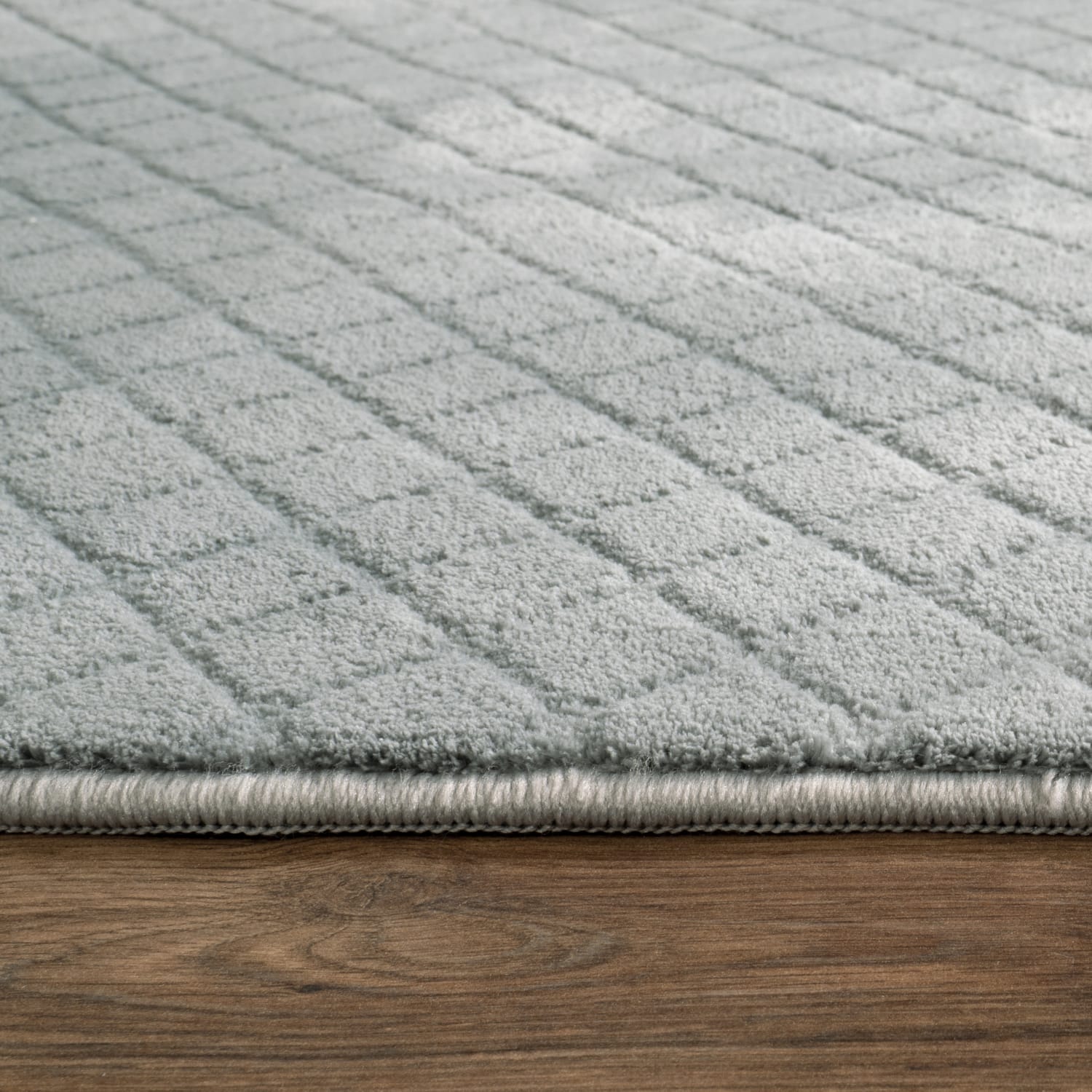 Teppich waschbar Rotterdam Grau