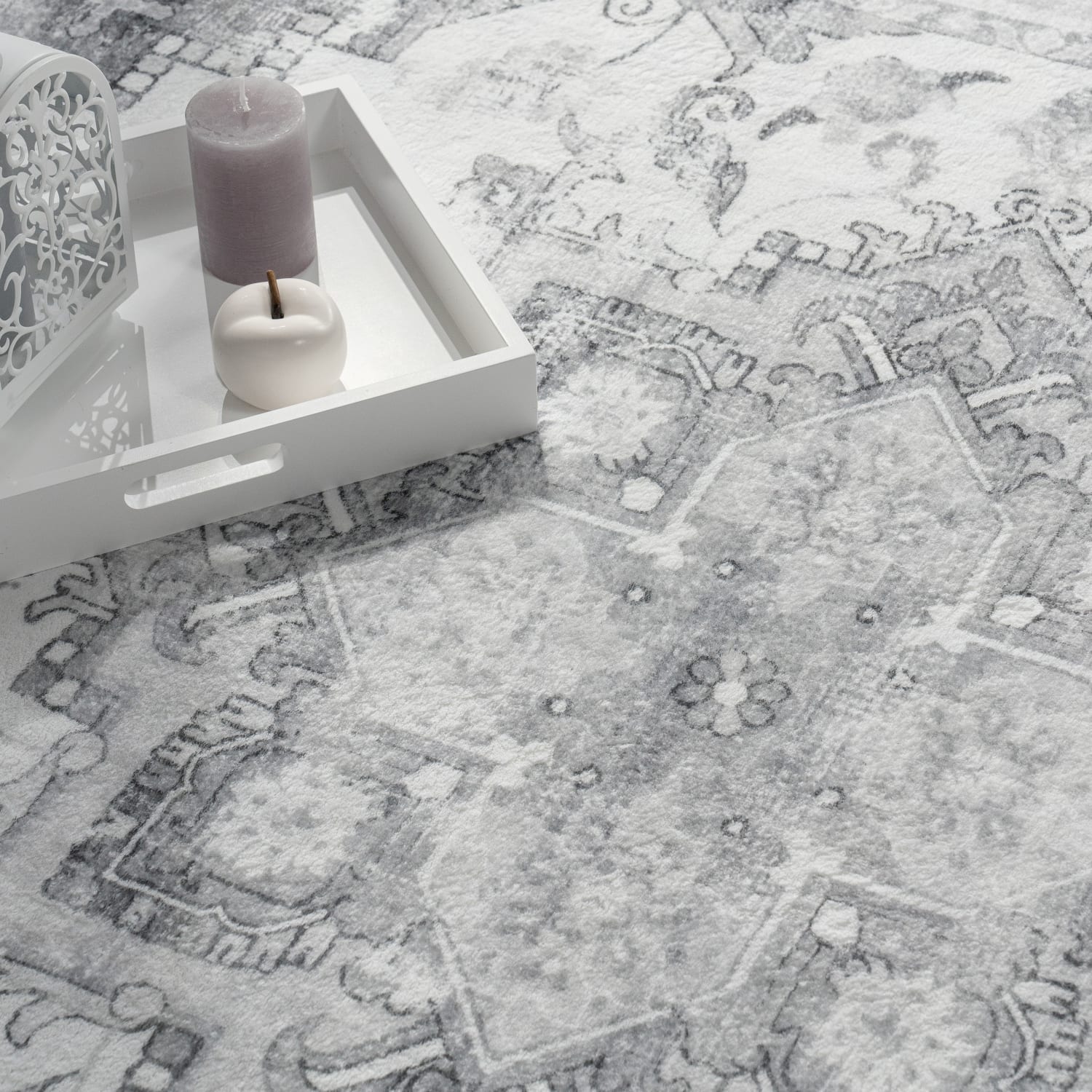 Teppich waschbar Cambridge Grau