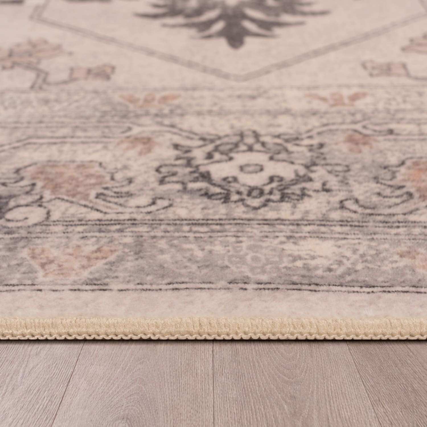 Teppich waschbar Semer Beige