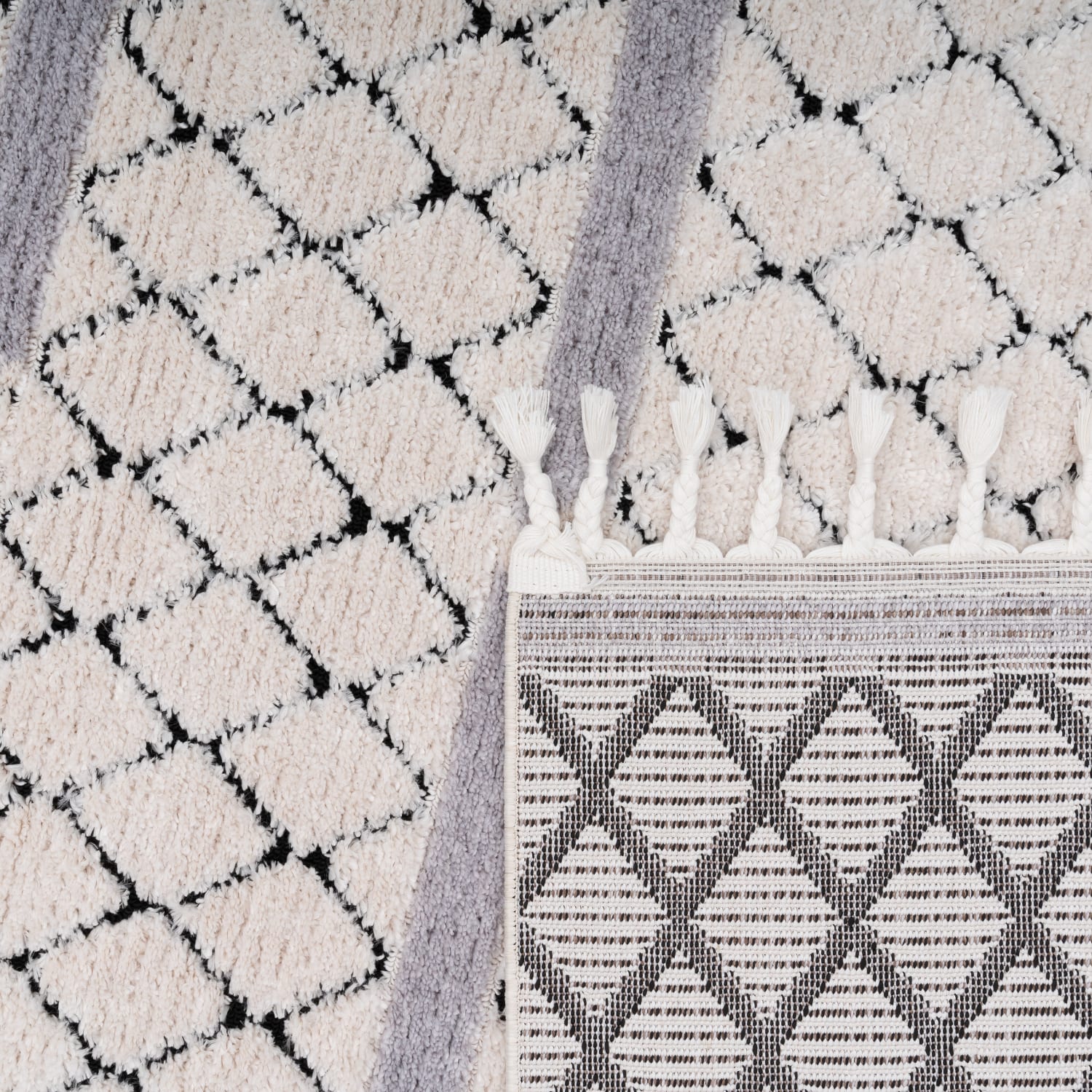 Teppich Epperson Grau