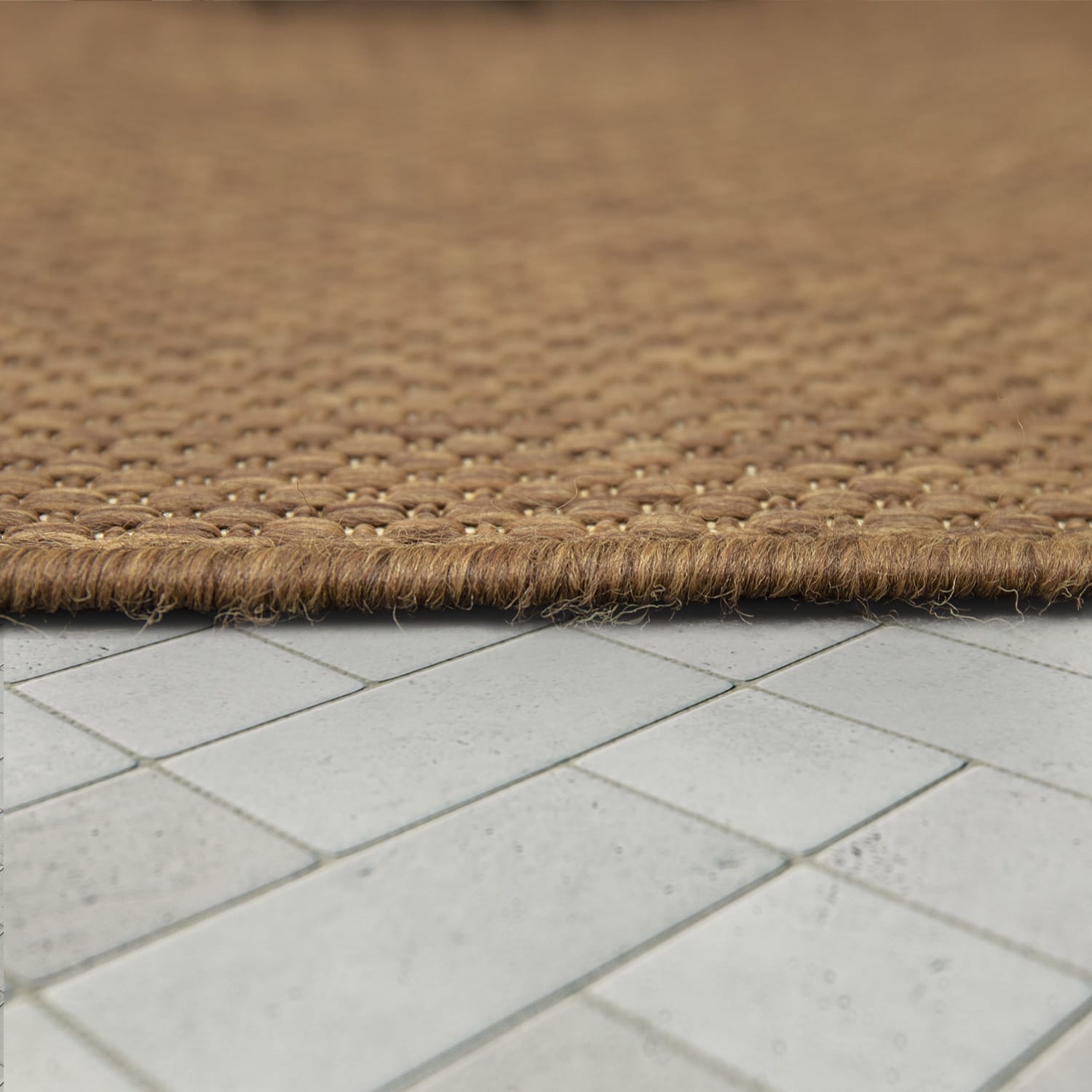 In- & Outdoor-Teppich Country Braun