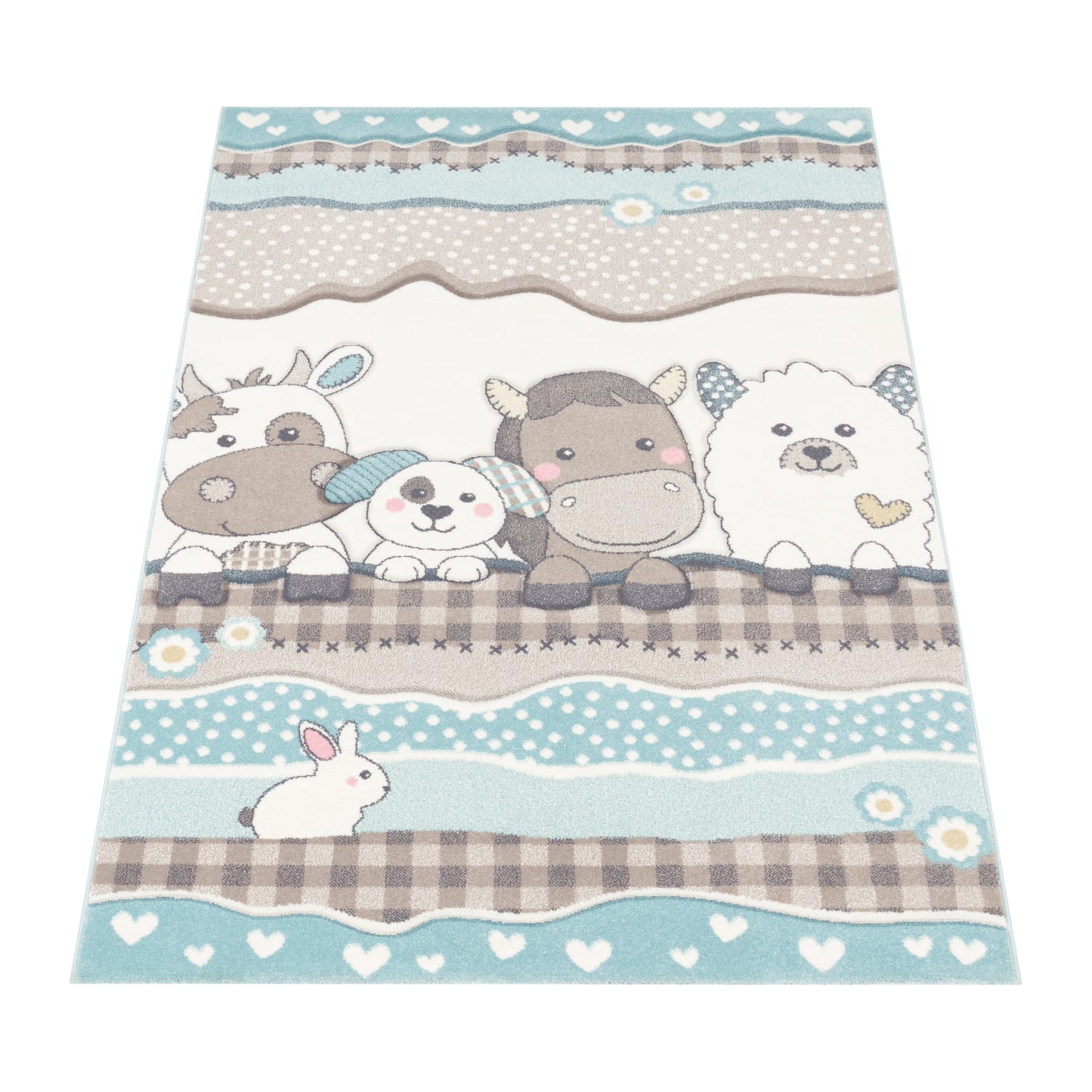 Kinder-Teppich Cosmo Beige