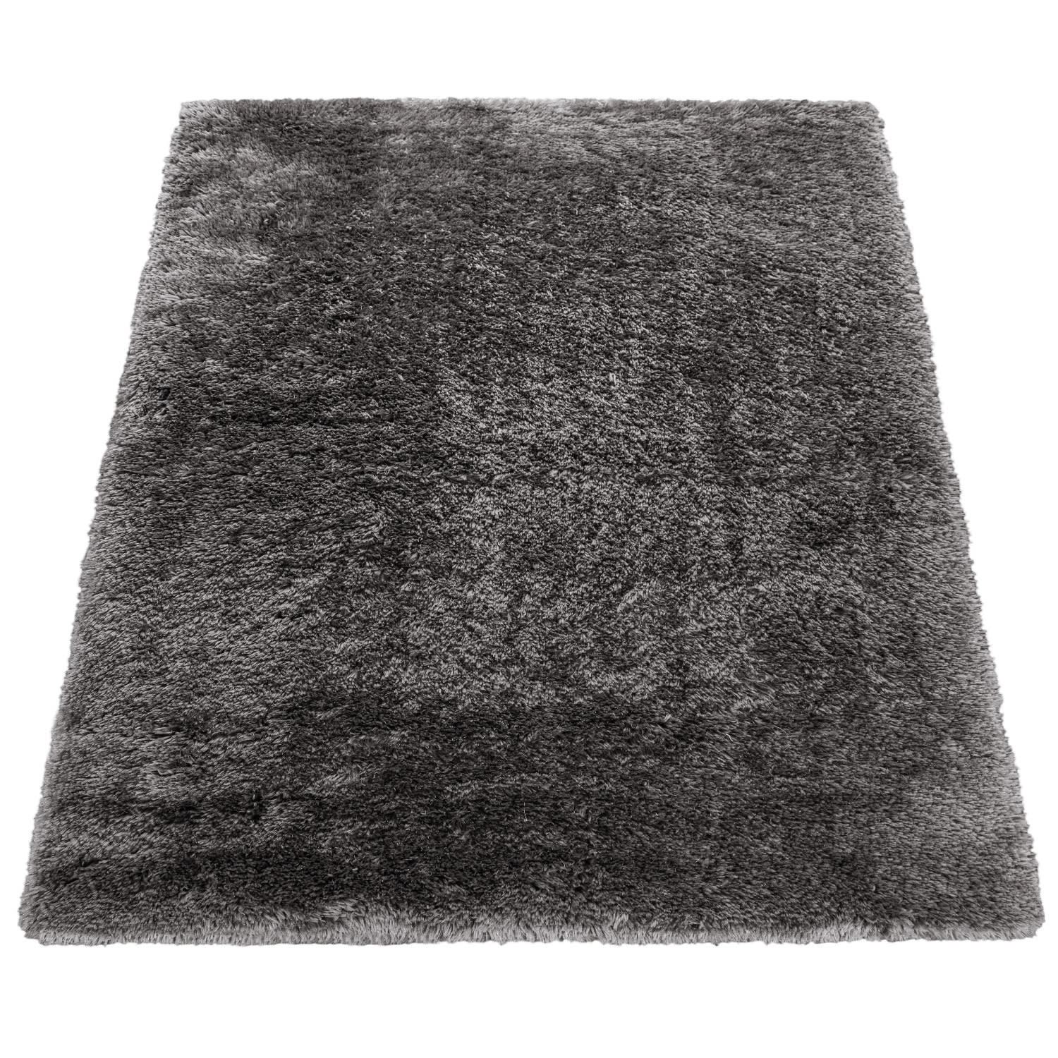 Hochflorteppich Akumal Anthrazit