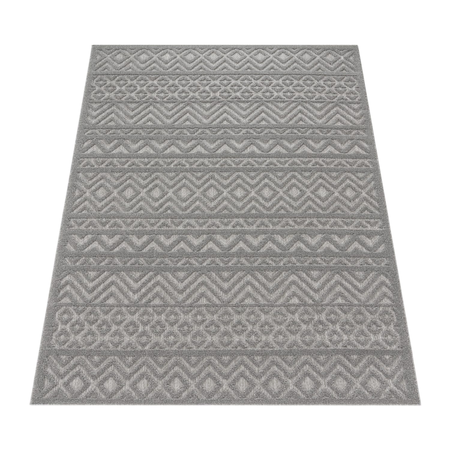 In- & Outdoor-Teppich Livorno Grau