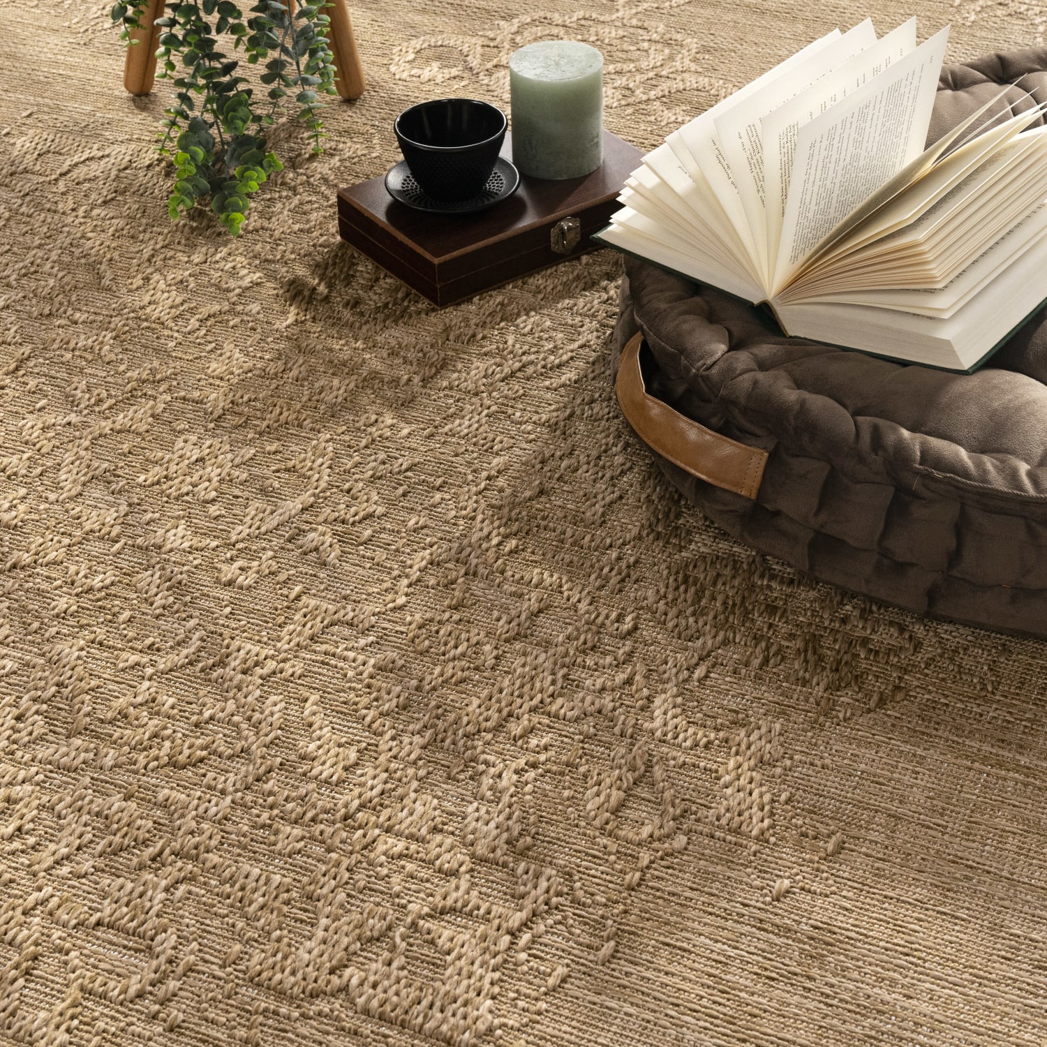 In- & Outdoor-Teppich Rimini Beige