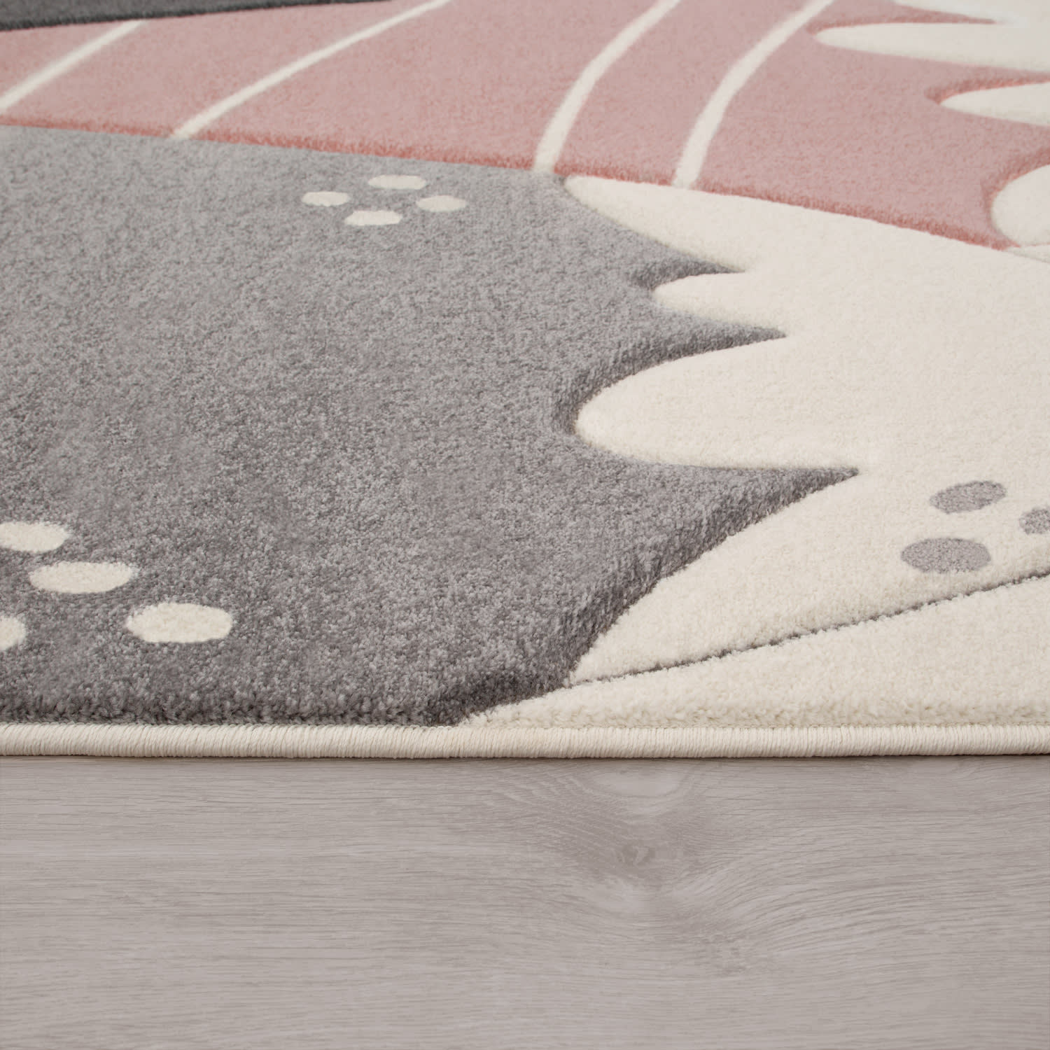 Kinder-Teppich Cosmo Pink