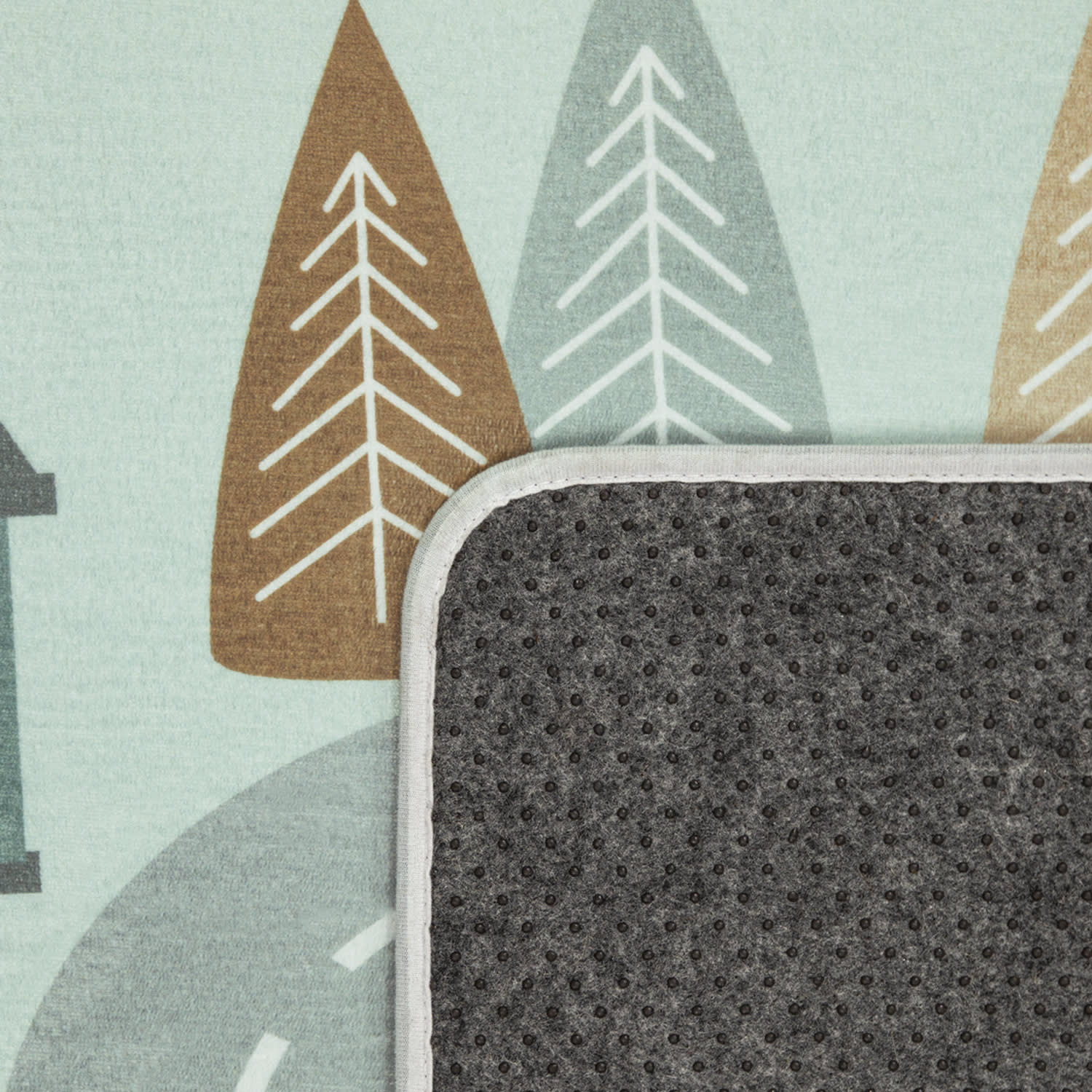 Kinderteppich waschbar Chicos Türkis