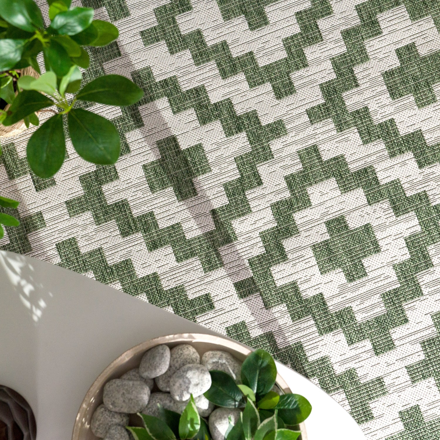 In- & Outdoor-Teppich Modena Grün