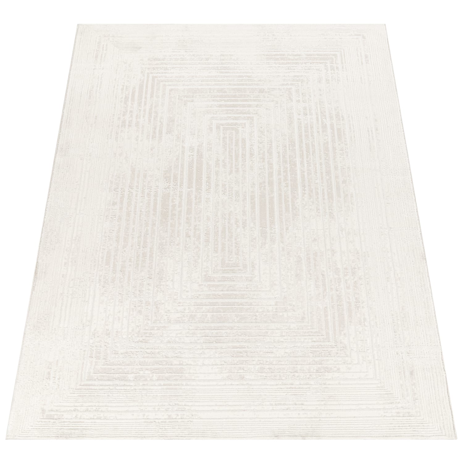 Moderner-Teppich Mykonos Creme