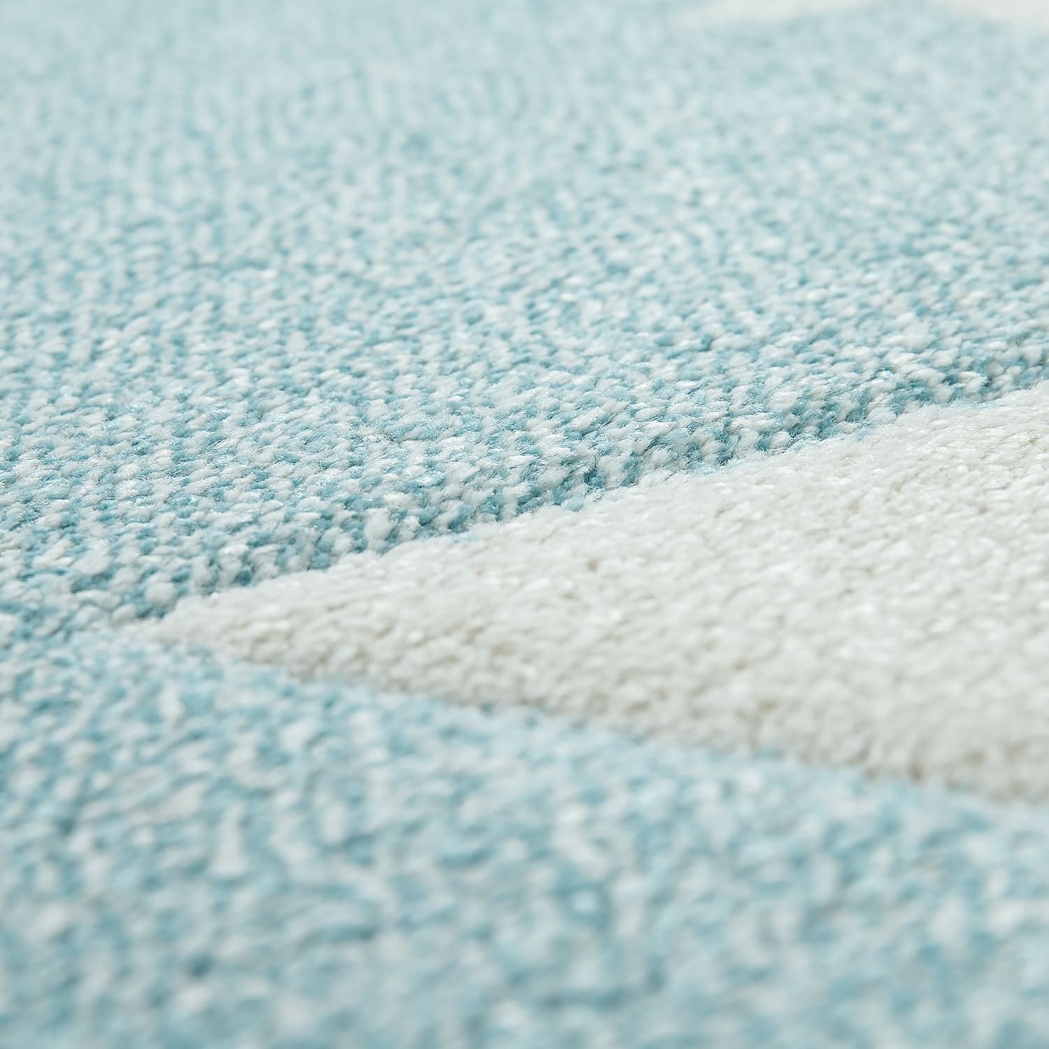 Kinder-Teppich Ela Blau