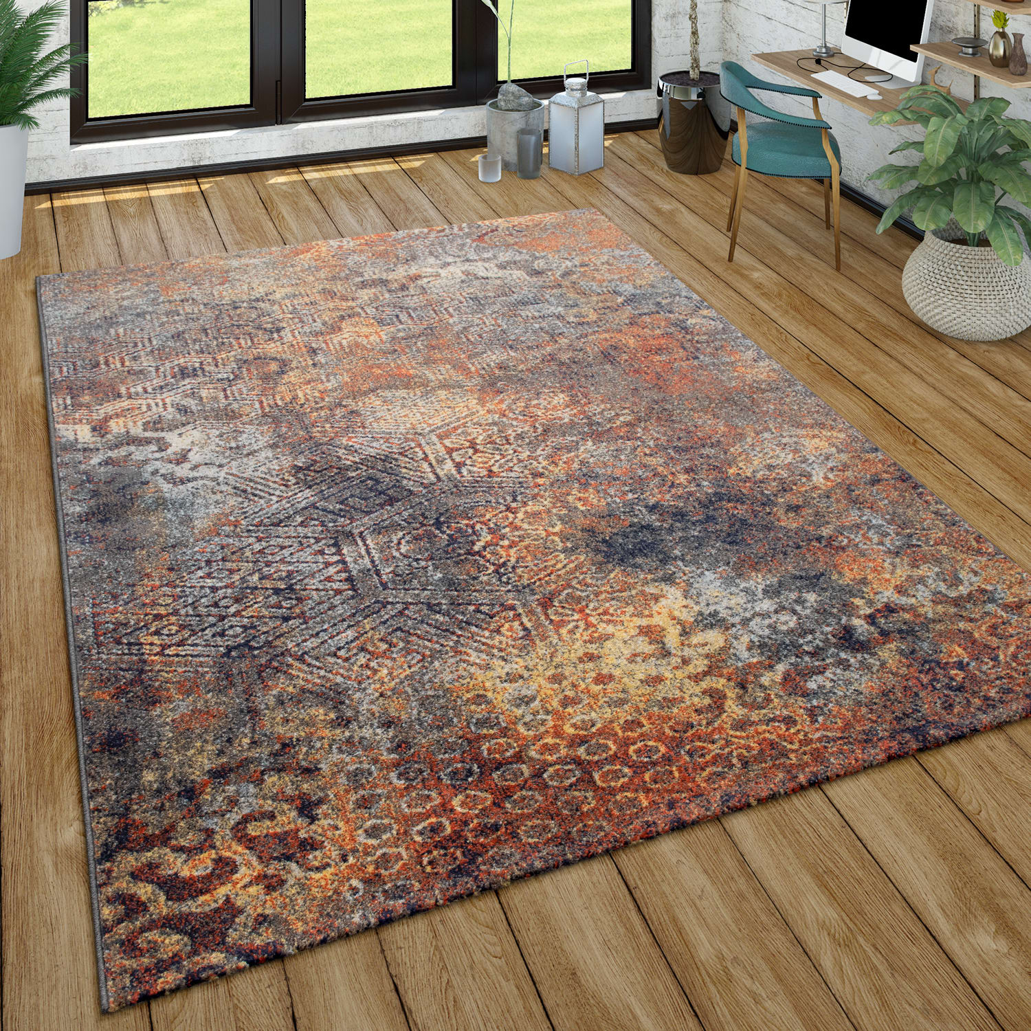 Teppich Jazz Mehrfarbig