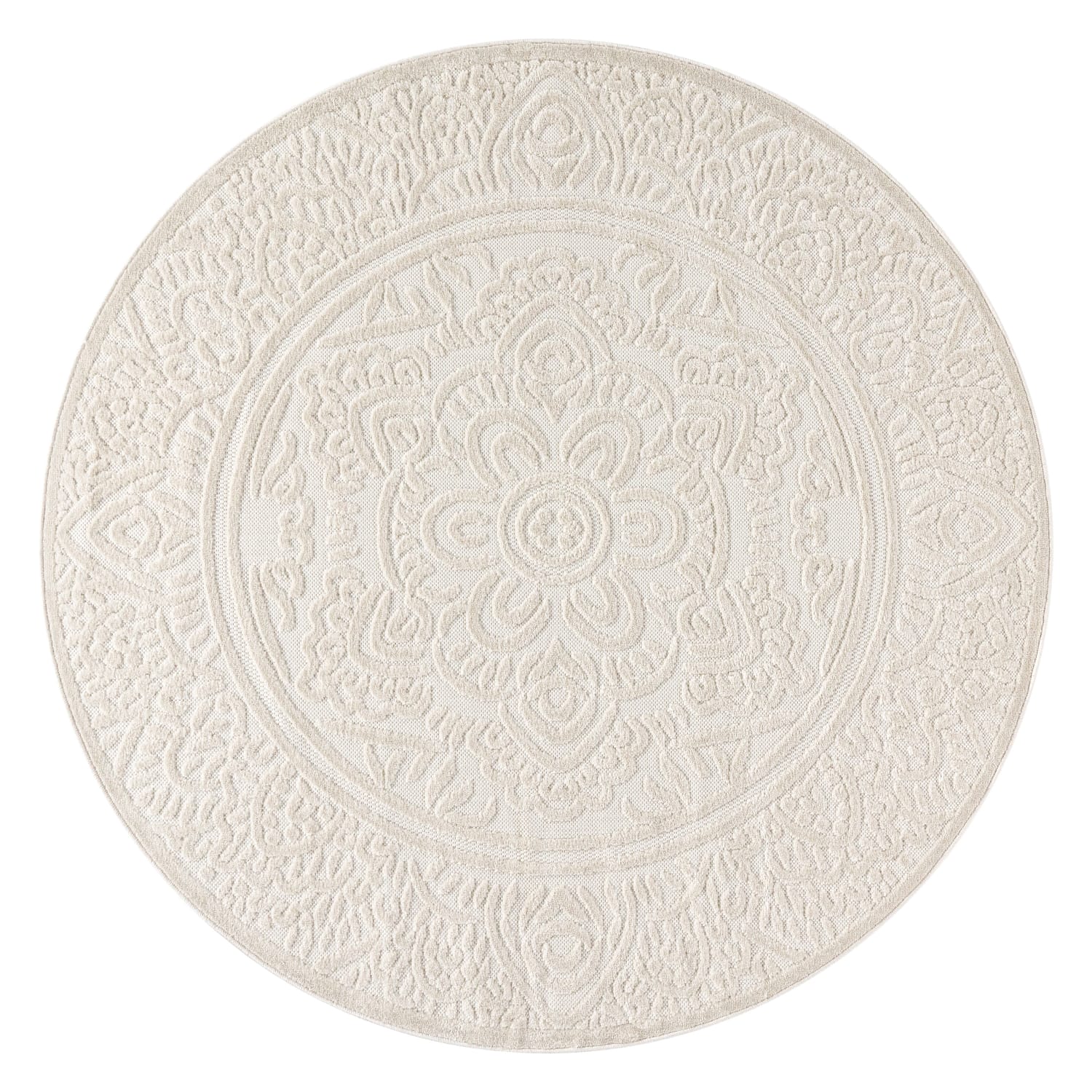 In- & Outdoor-Teppich Cotton Creme