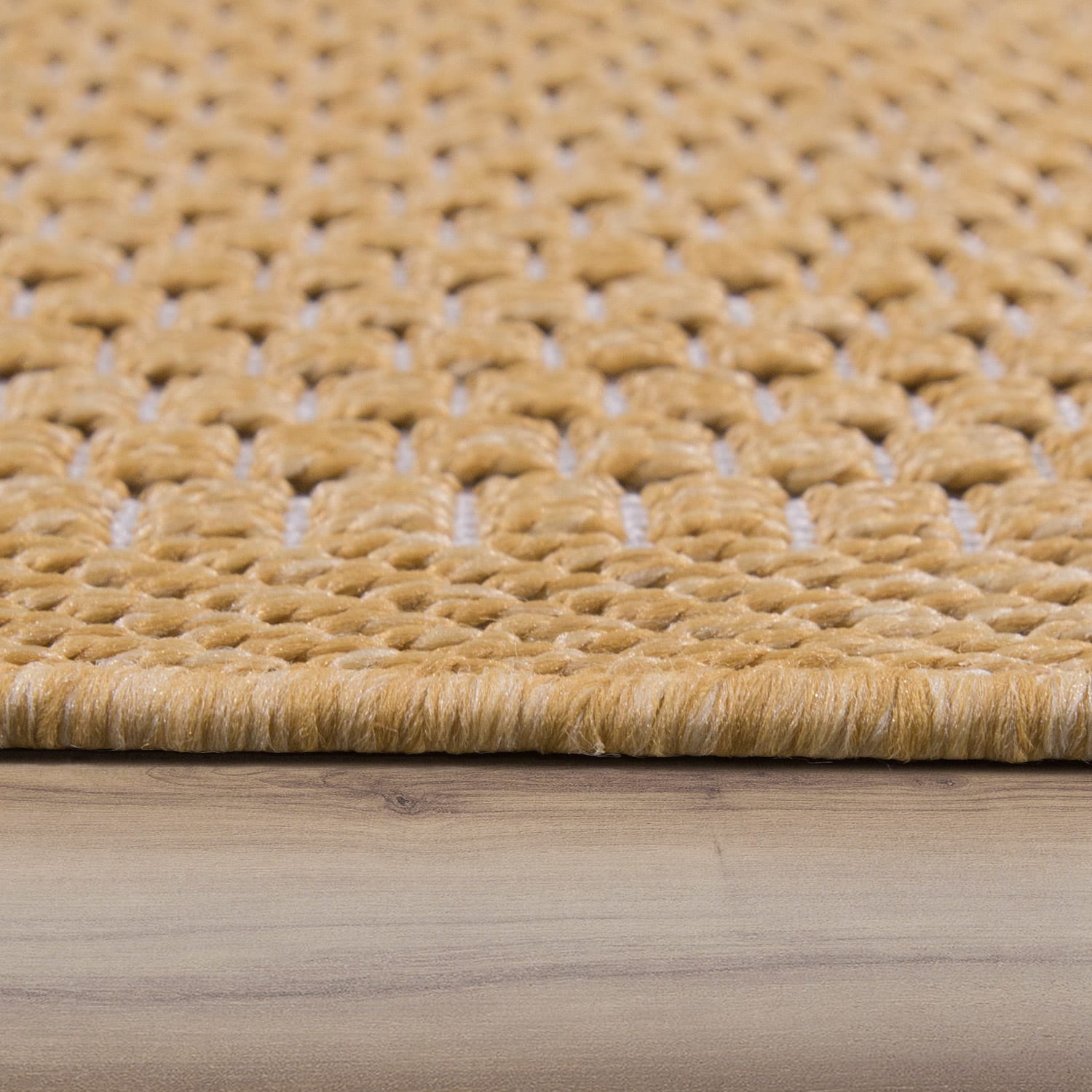 In- & Outdoor-Teppich Timber Gelb